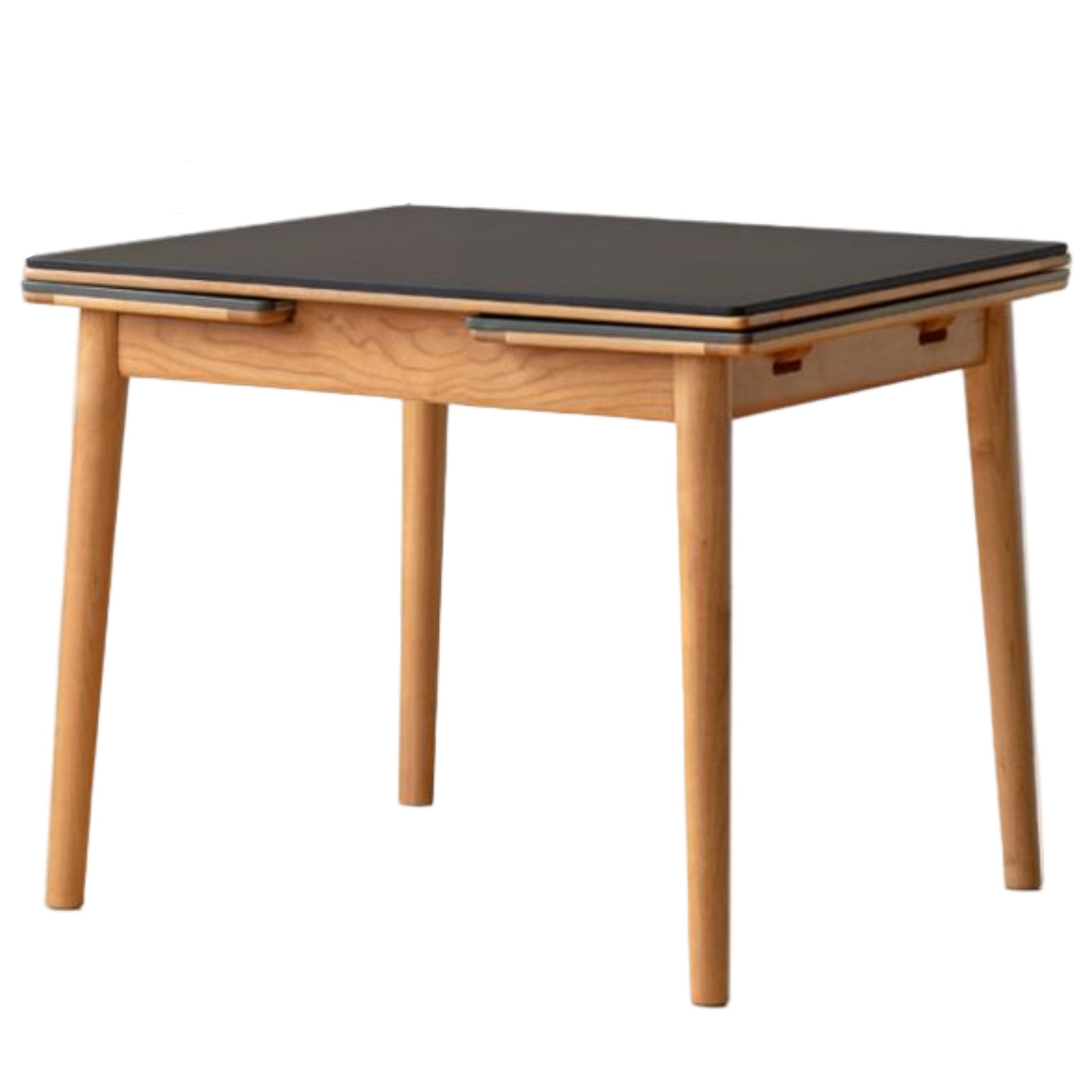 Cherry Solid Wood Extendable Slab Dining Table