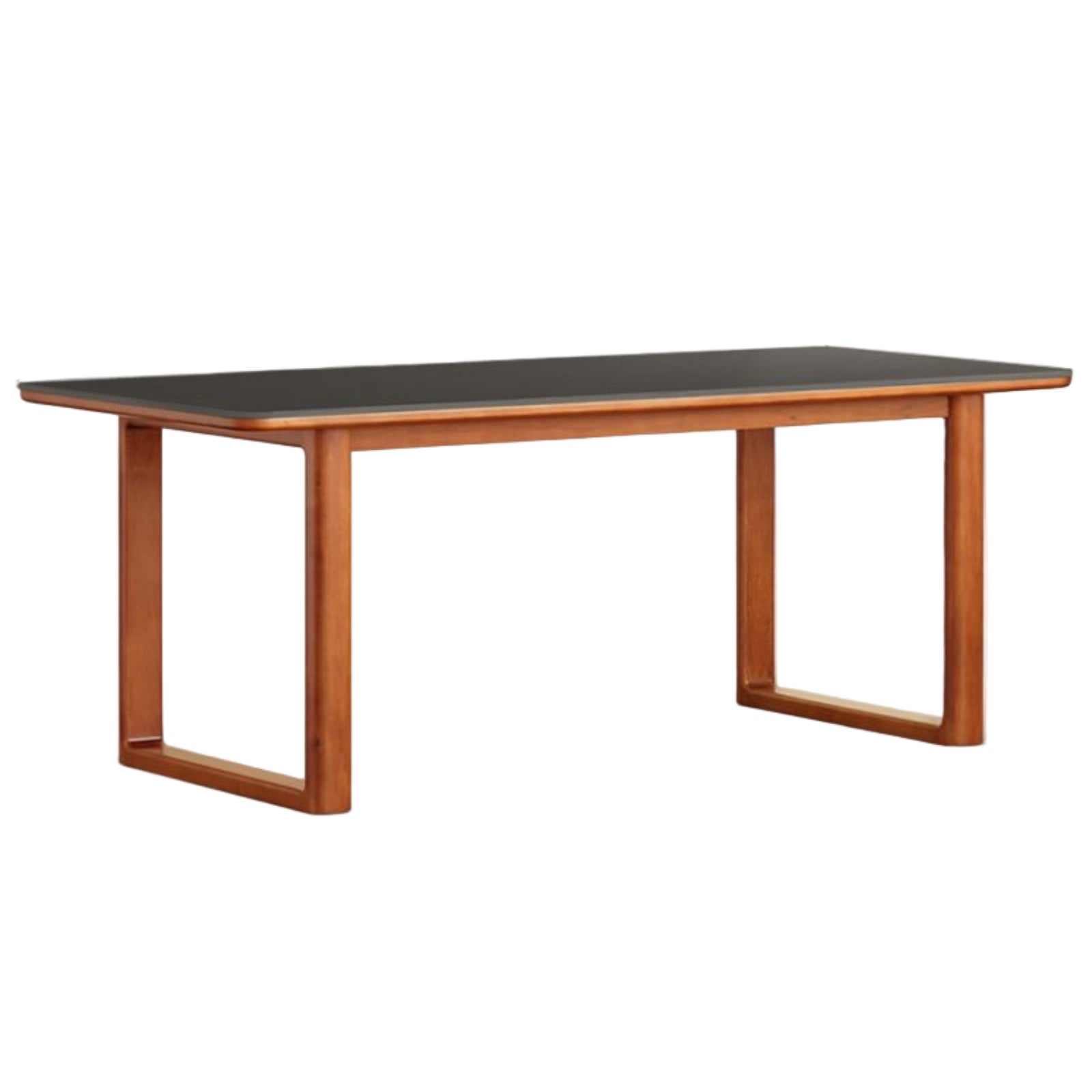 Tulipwood Solid Wood Antique Style Rock Board Dining Table