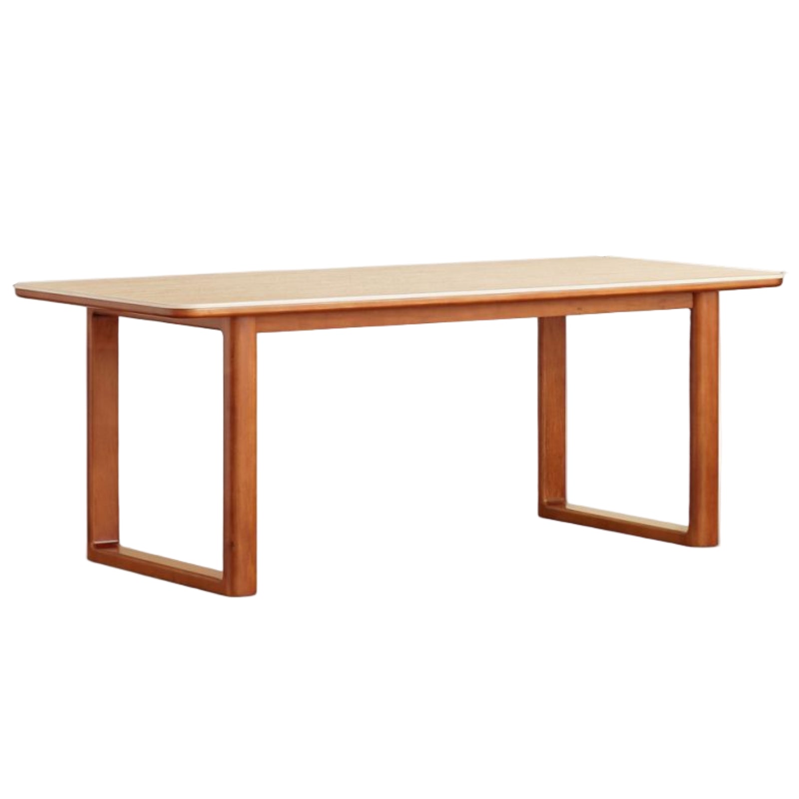 Tulipwood Solid Wood Antique Style Rock Board Dining Table