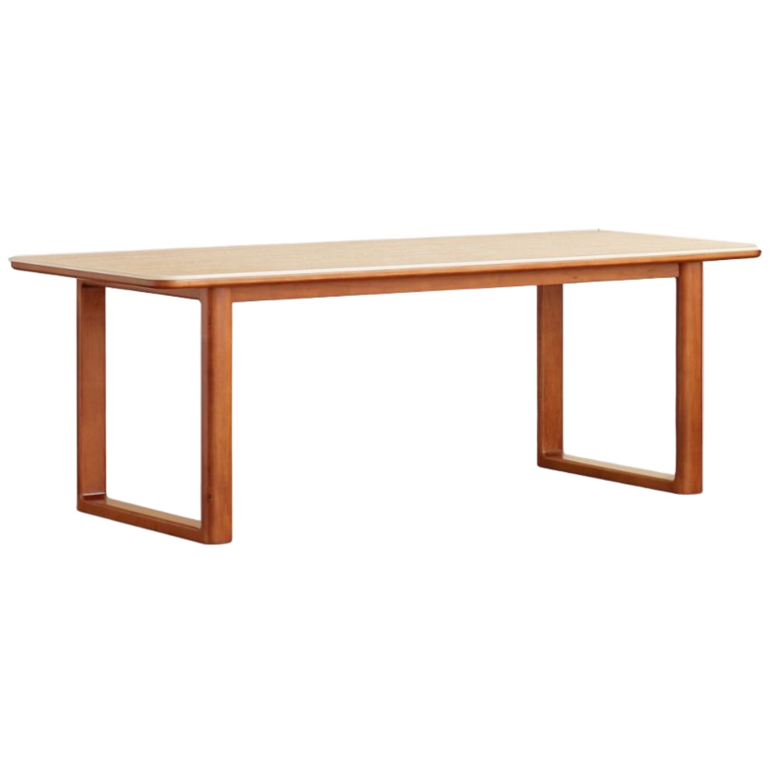 Tulipwood Solid Wood Antique Style Rock Board Dining Table