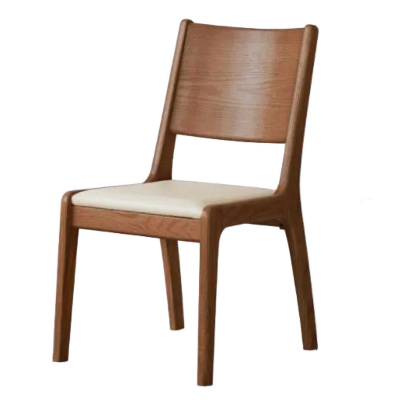 4 pcs -Oak Solid Wood Dining Chair Modern Style