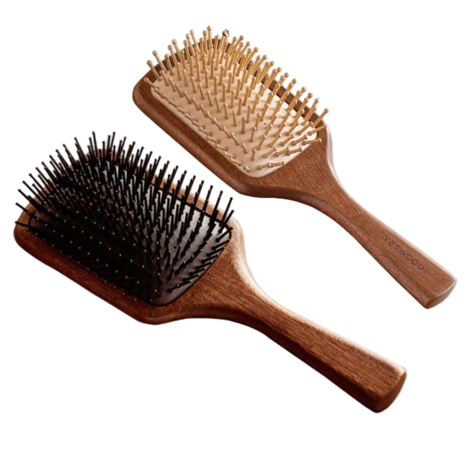 Nordic Beech Solid Wood Hair Care Cushion Comb