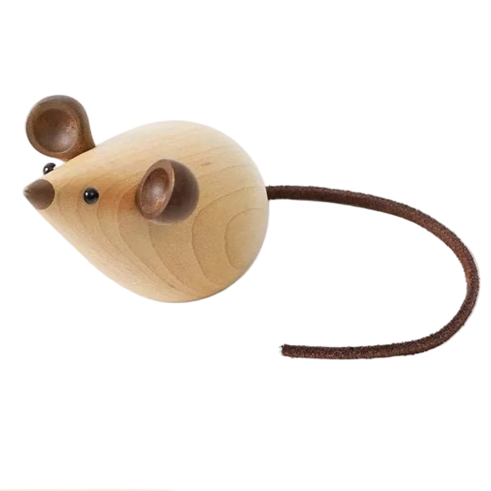 Beech Solid Wood Nordic Desktop Decoration Cat and Mouse
