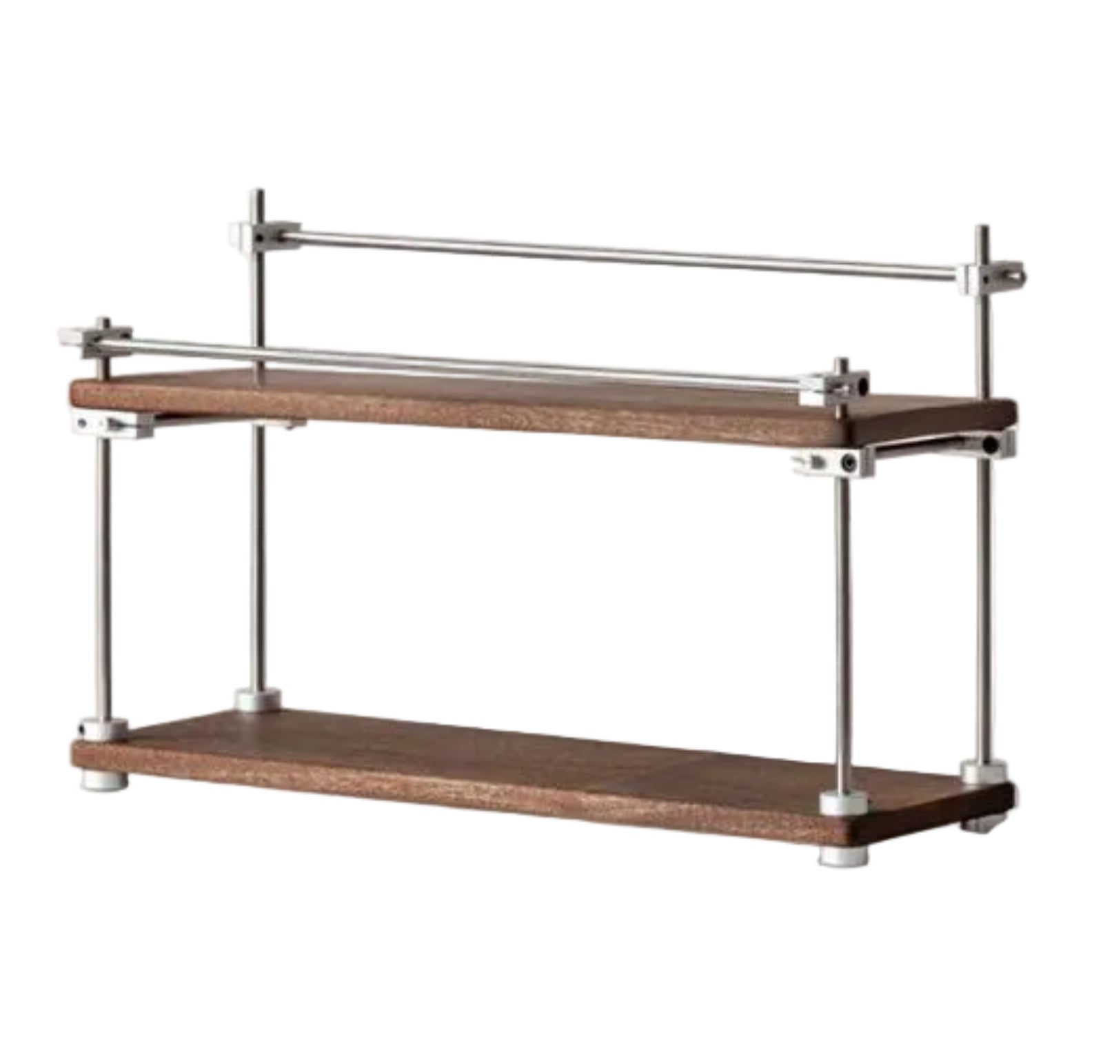 Sapele Solid Wood Multi Layer Storage Rack Antique Style