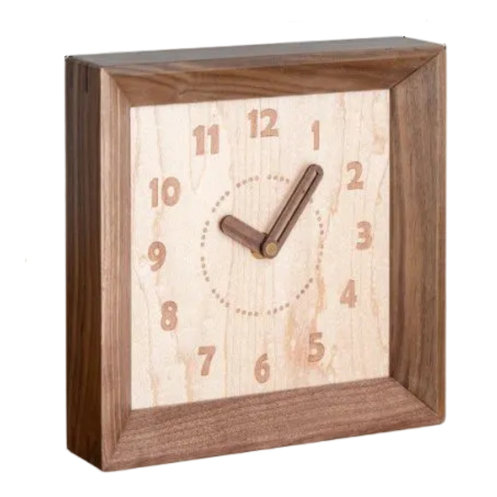 Cherry, Black Walnut Solid Wood Silent Movement Wall Clock
