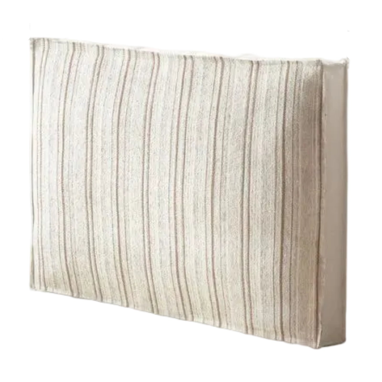 Fabric Bed Headboard Pillow with Large Removable Backrest Cushion