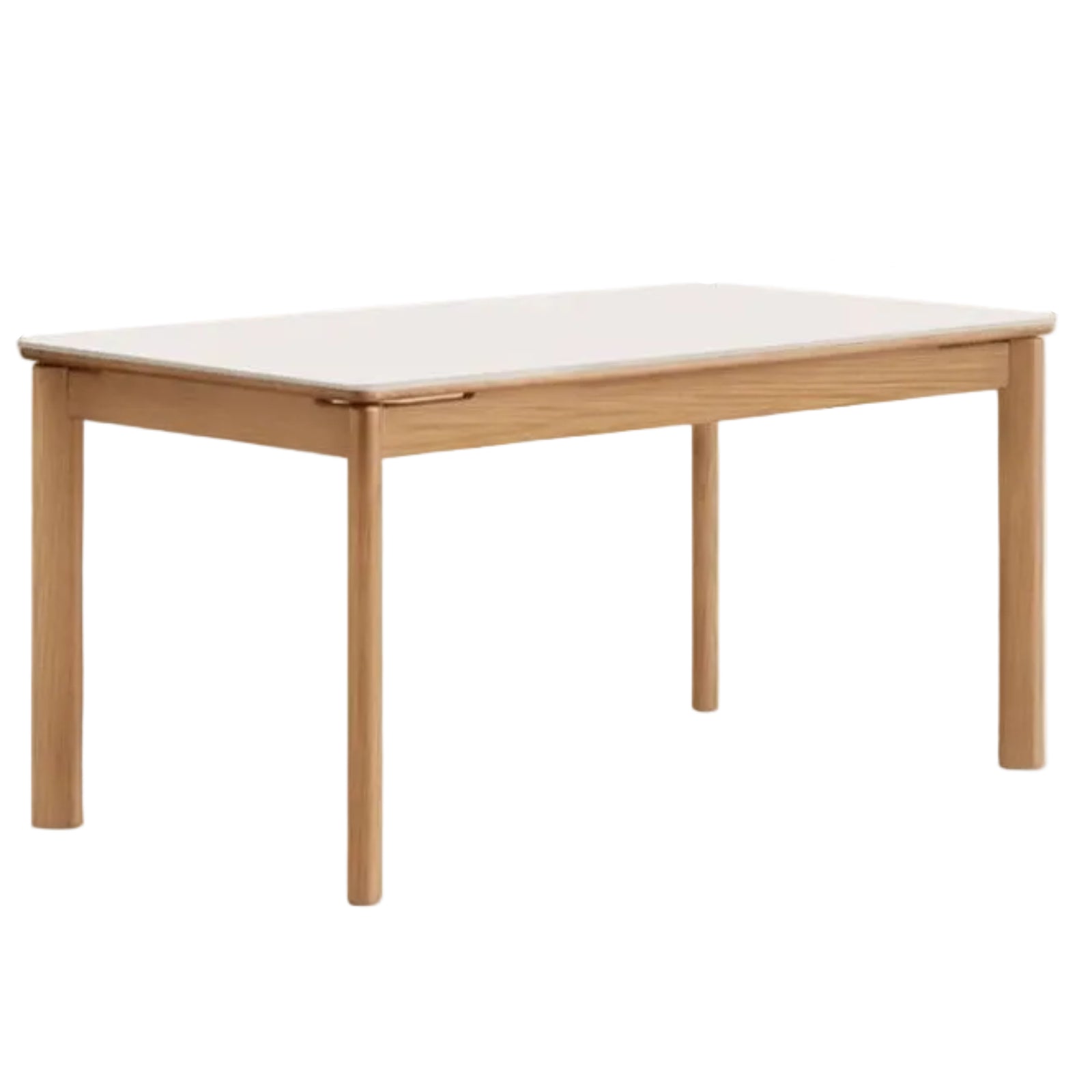 Ash, Oak Solid Wood Modern Minimalist Style Slab Dining Table