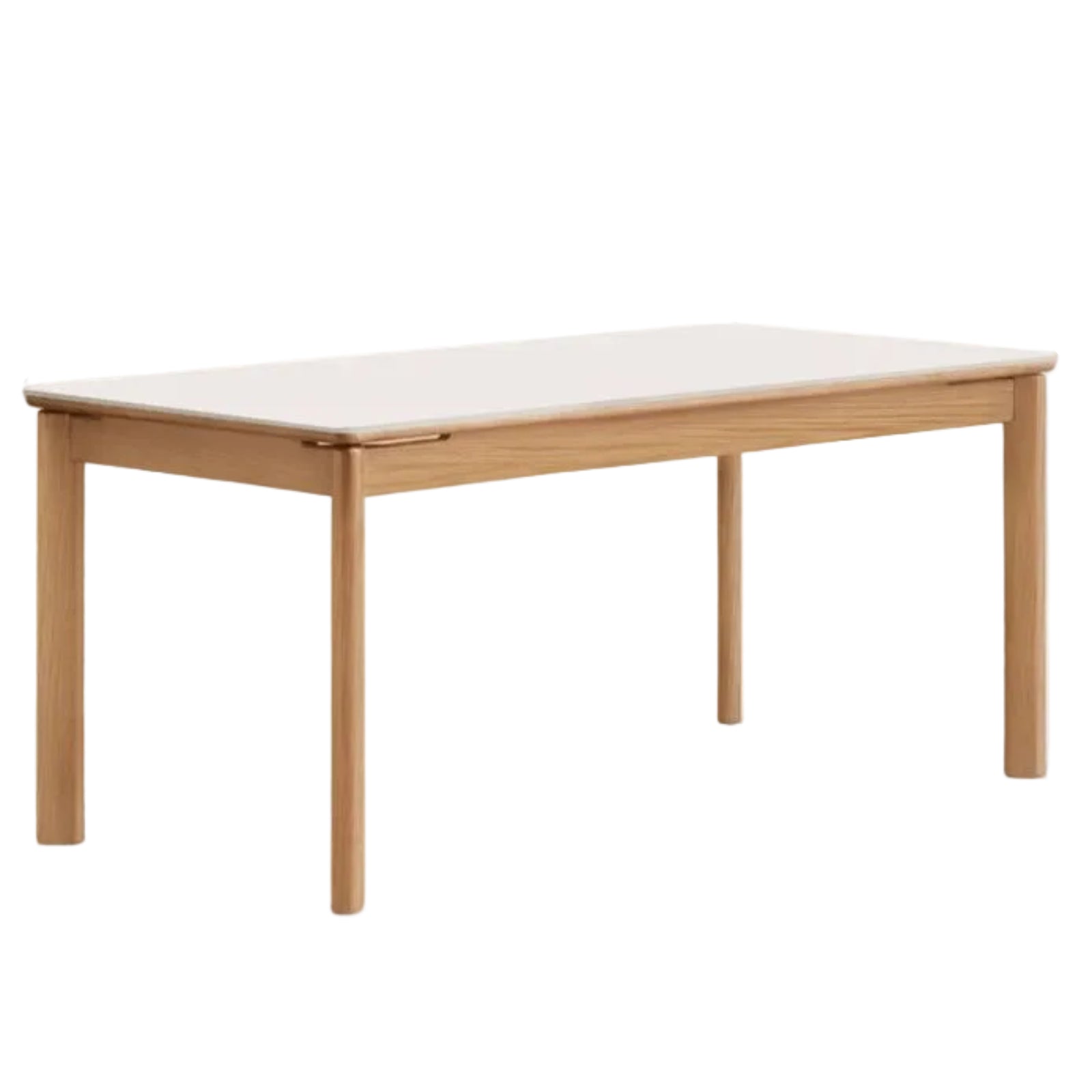 Ash, Oak Solid Wood Modern Minimalist Style Slab Dining Table