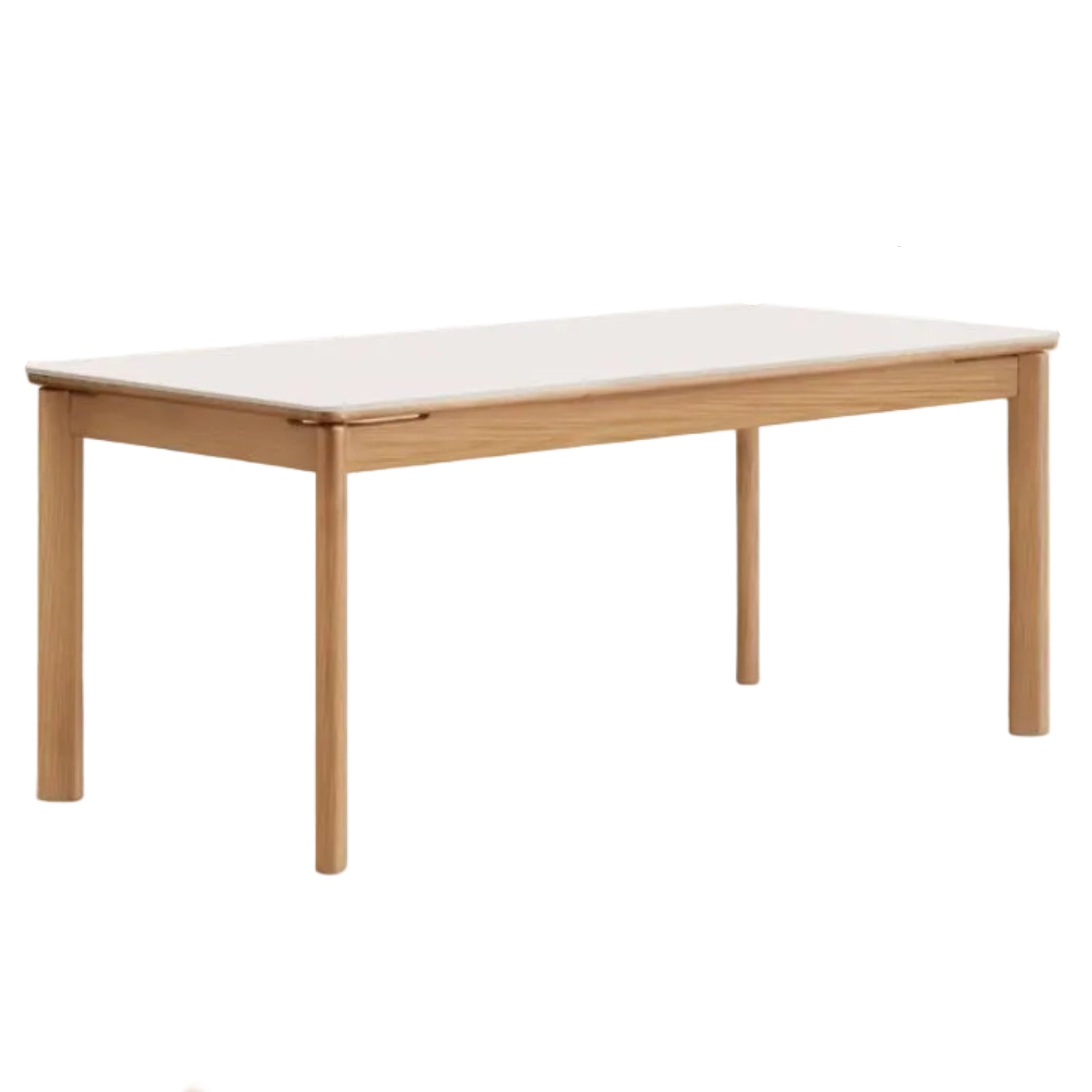 Ash, Oak Solid Wood Modern Minimalist Style Slab Dining Table