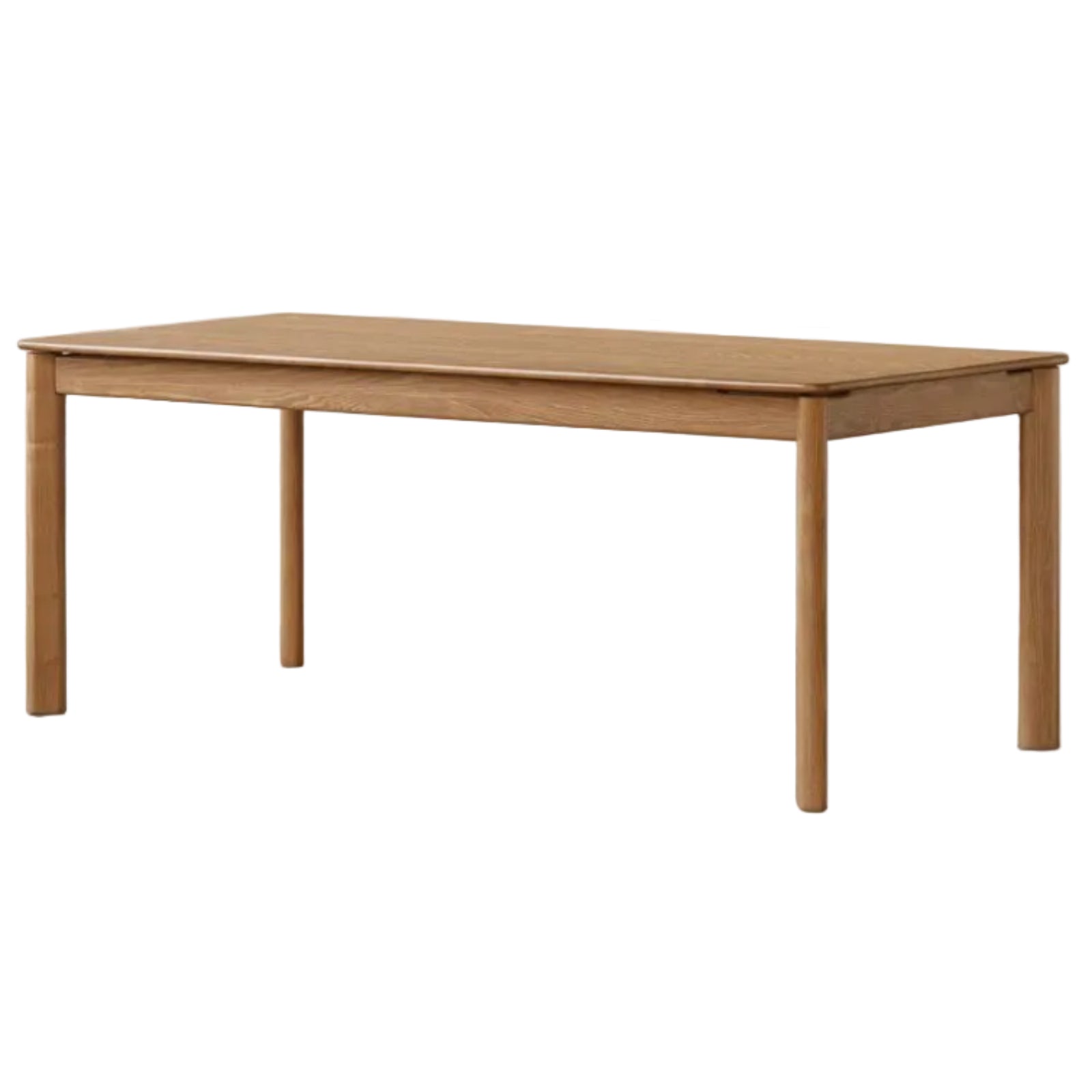 Ash Solid Wood Modern Minimalist Long Dining Table