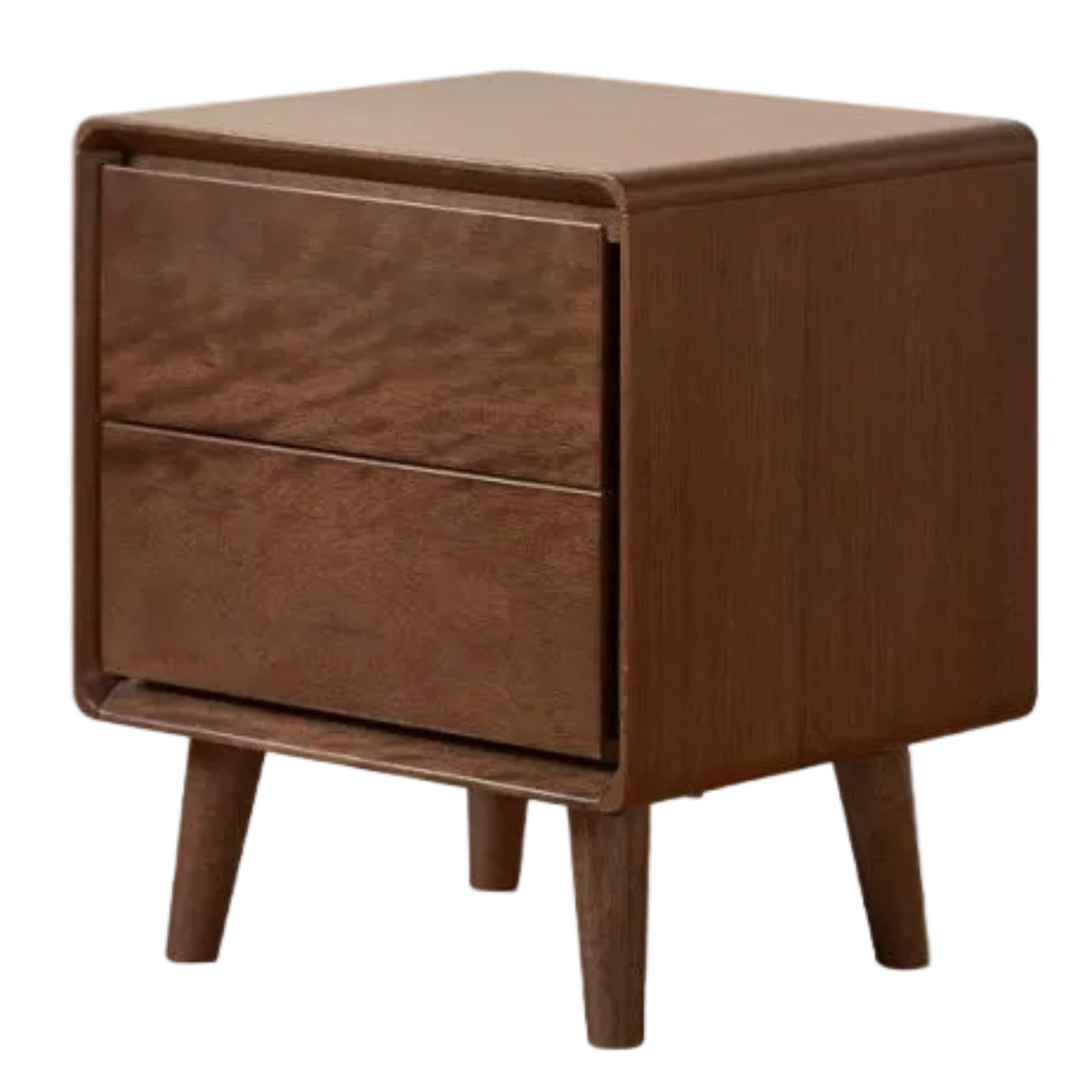 Solid Longan Hardwood Minimalist Style Nightstand