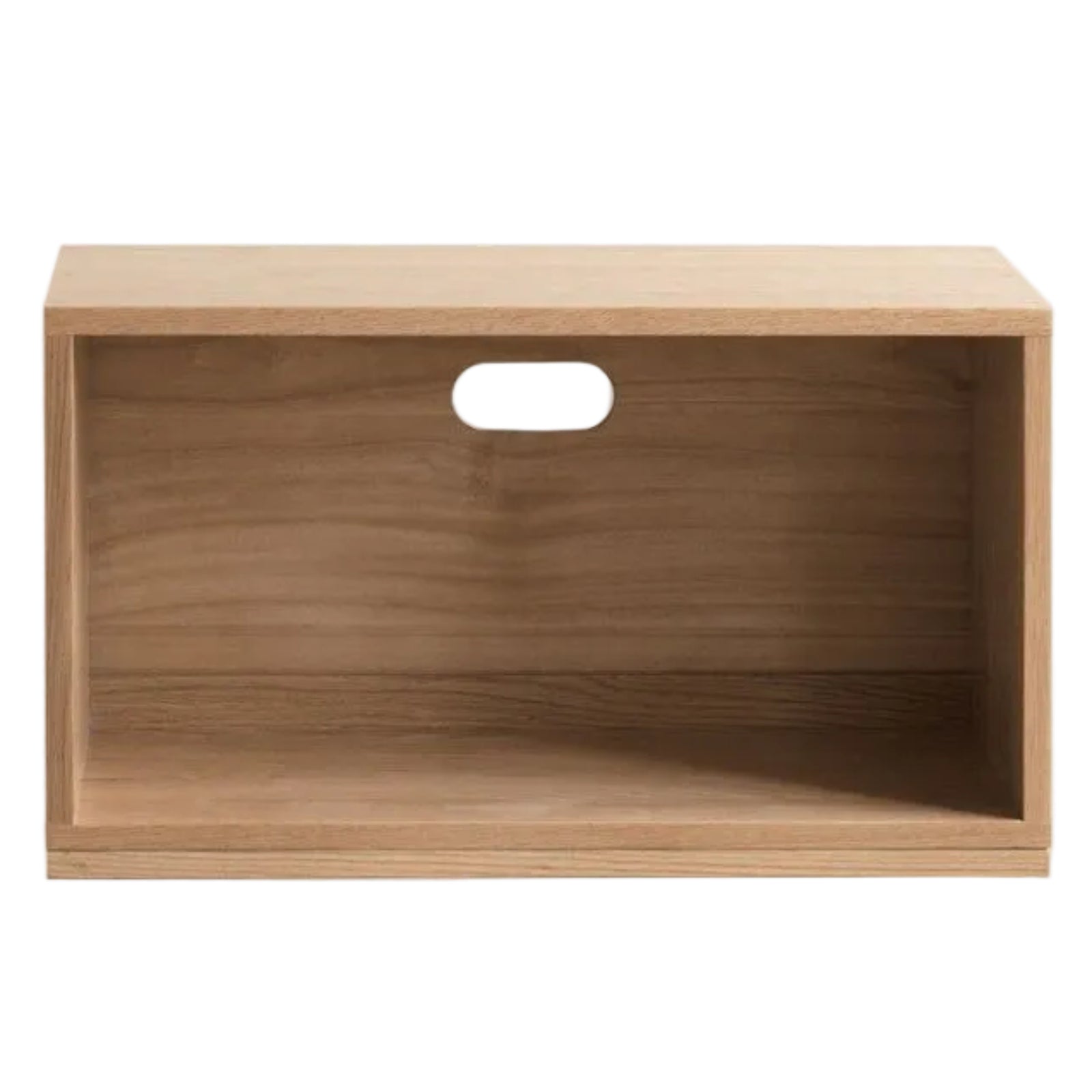 Ash Solid Wood Modern TV Cabinet with Freely Combineable Bookshelf and Storage