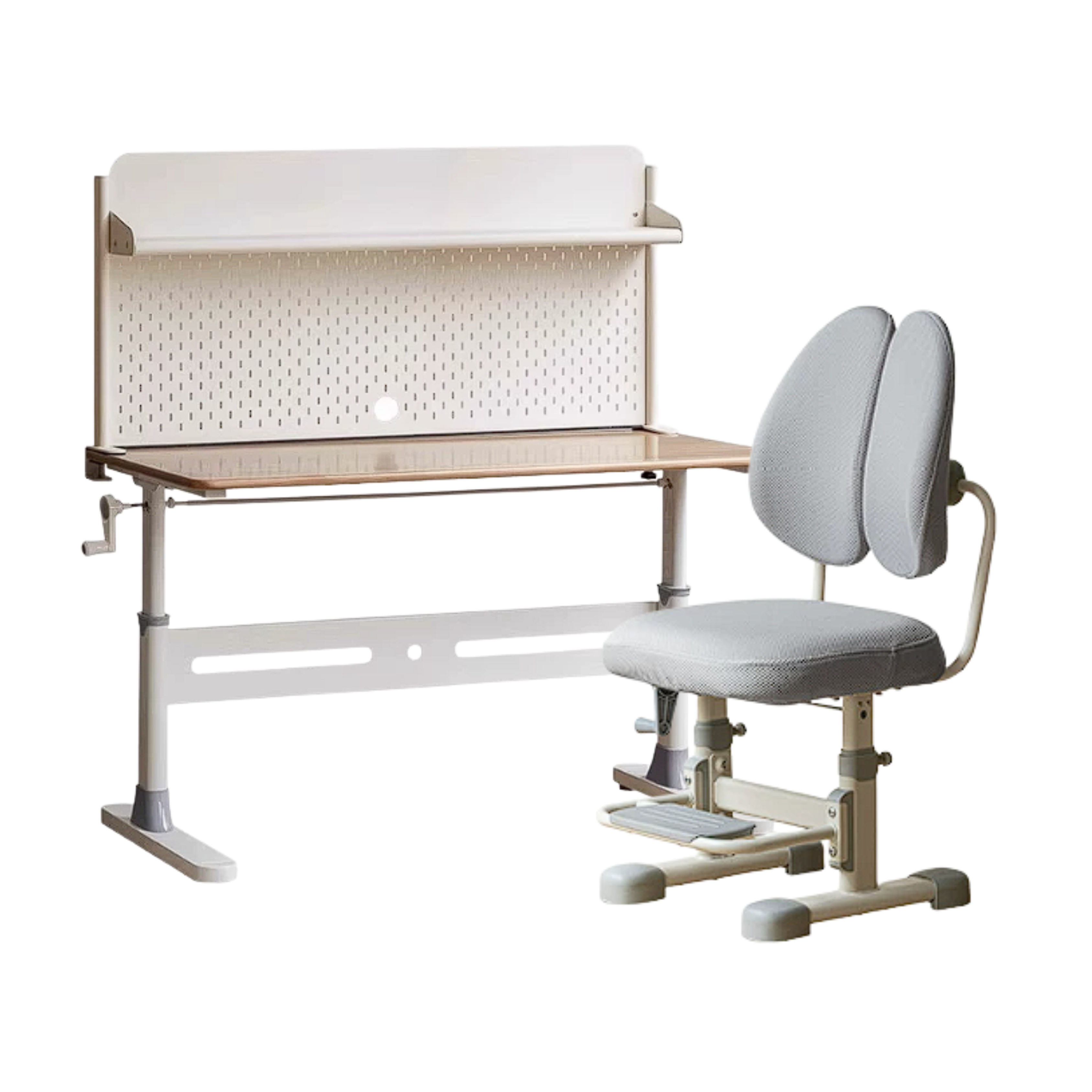 Rubberwood, Beech Solid Wood Kids Study Table
