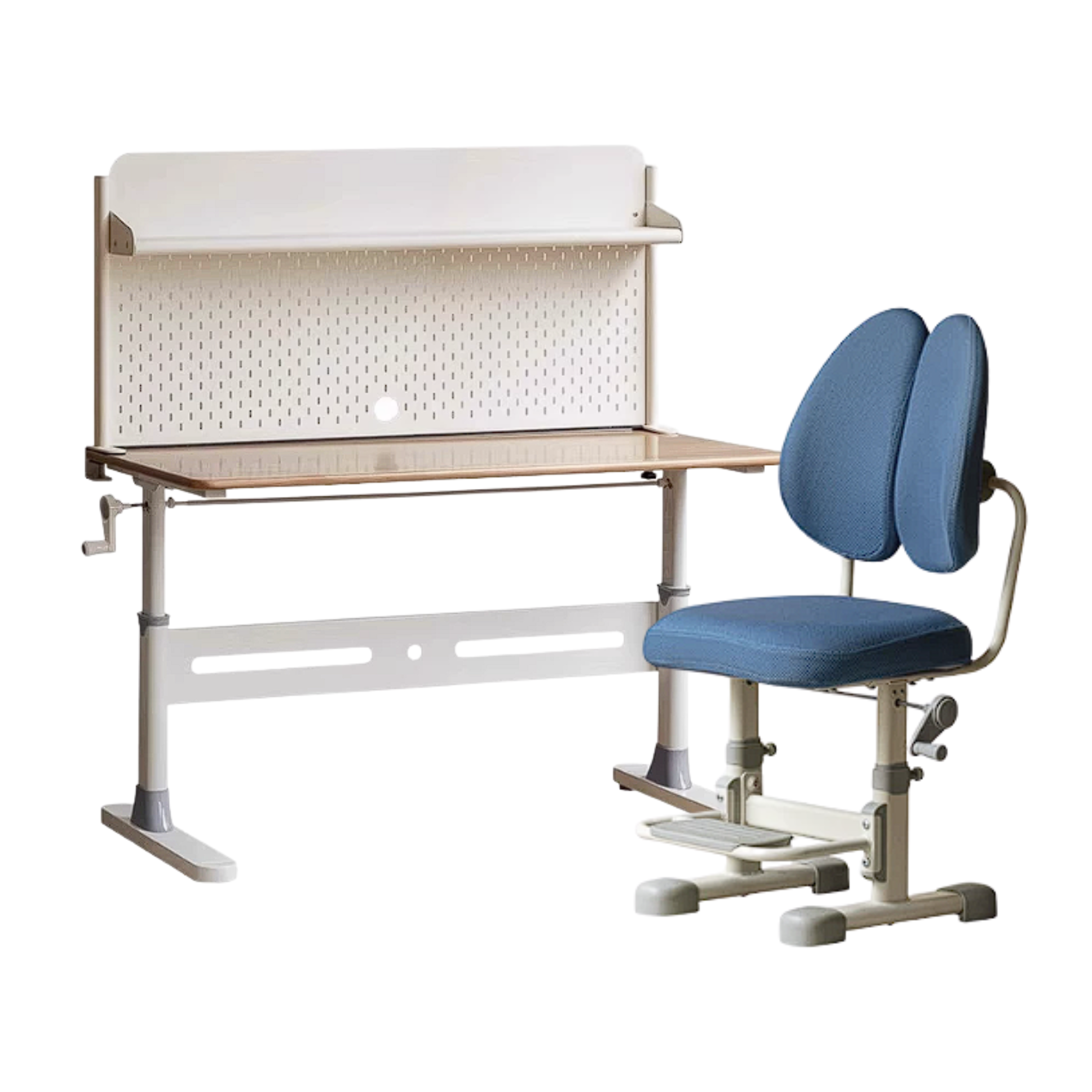 Rubberwood, Beech Solid Wood Kids Study Table