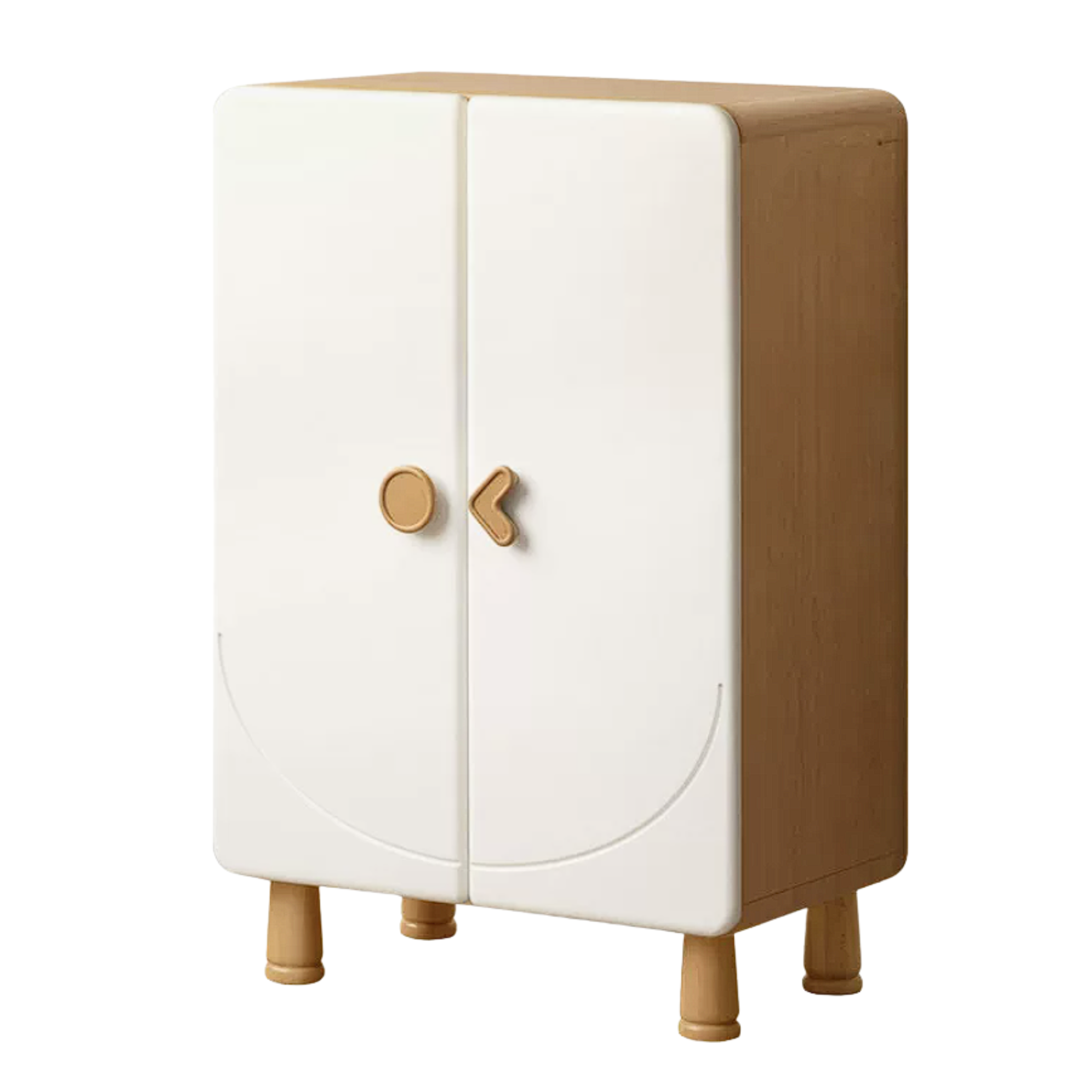 Beech, Rubberwood Solid Wood Kids Modern Dresser