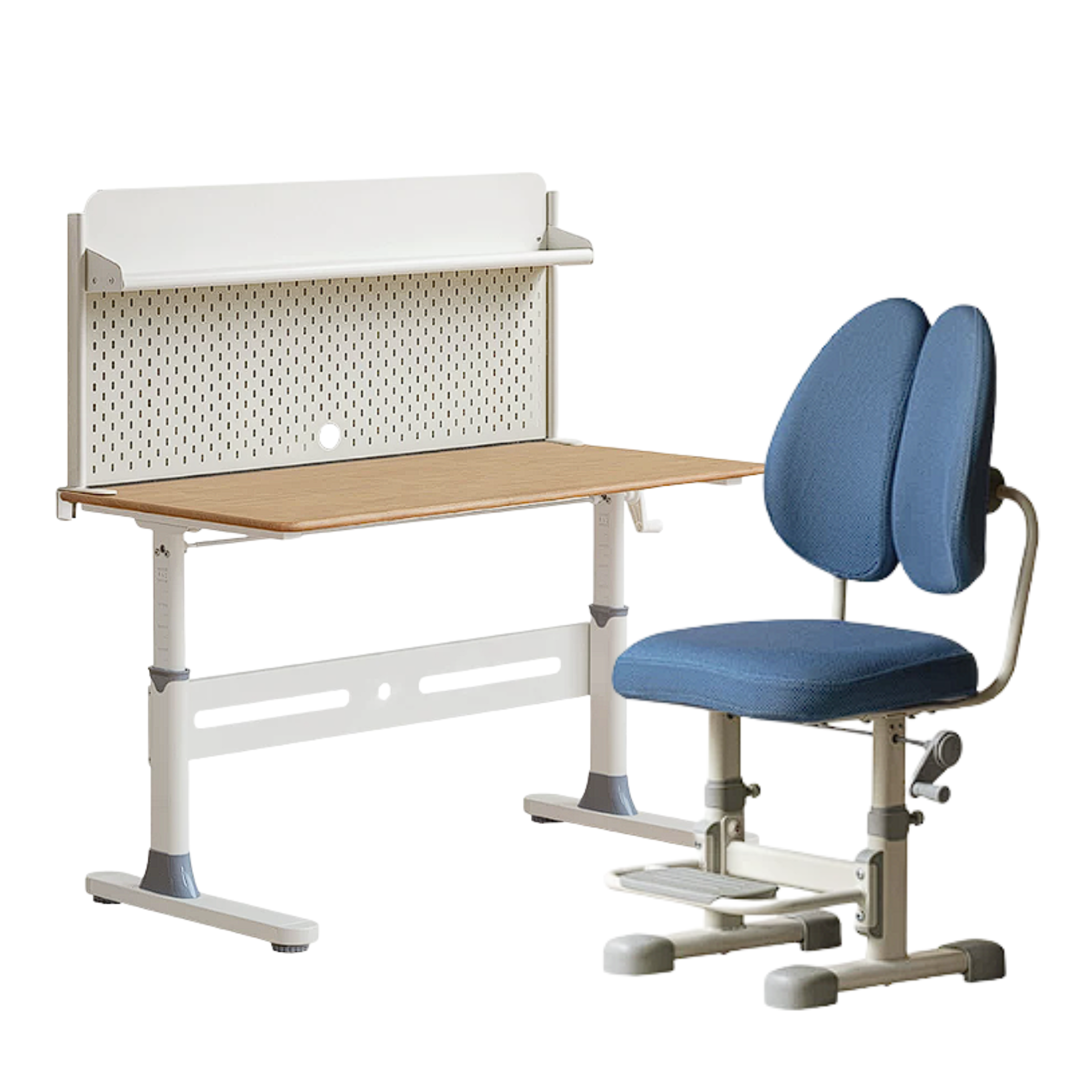 Rubberwood, Beech Solid Wood Kids Study Table