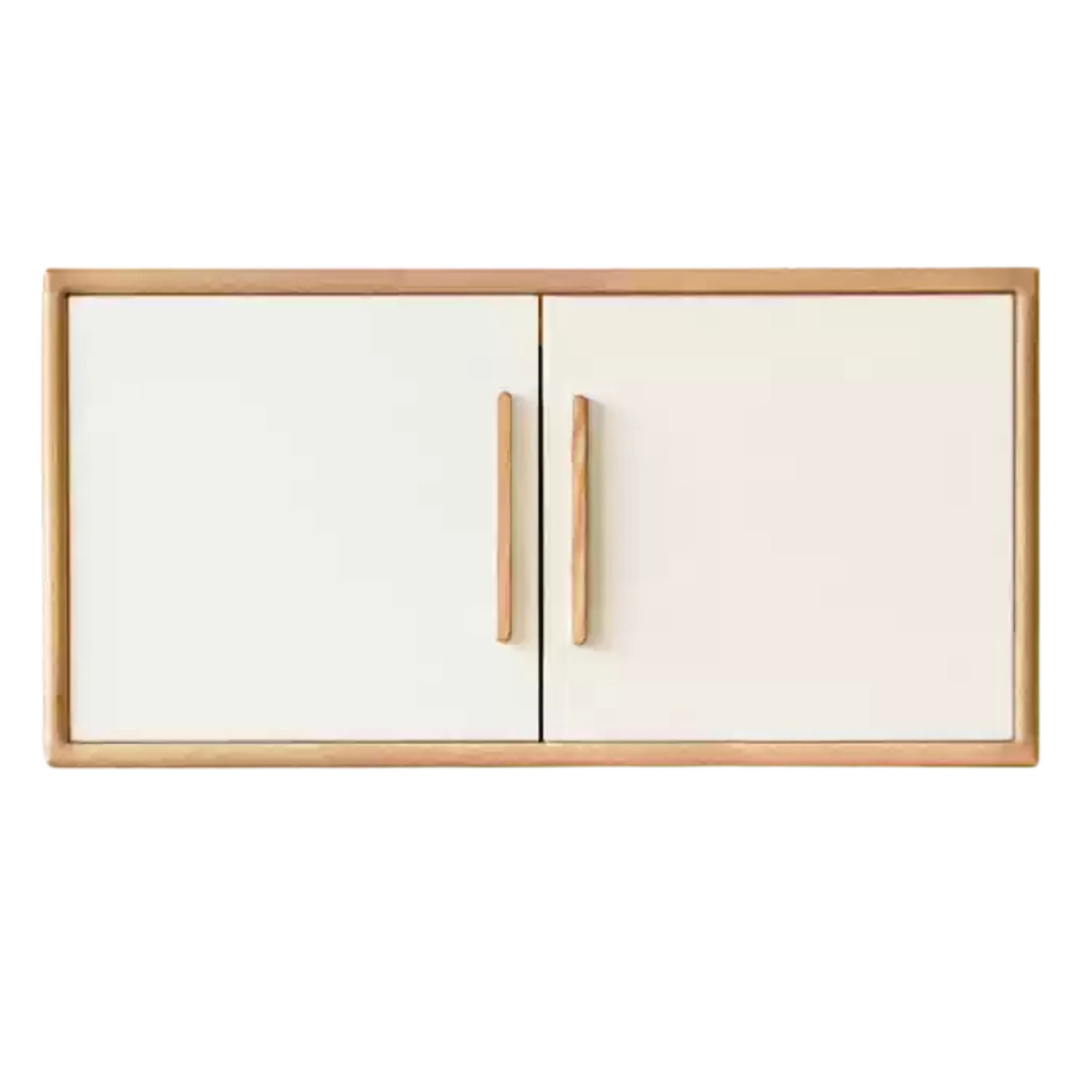 Oak Solid Wood Modern Wardrobe.
