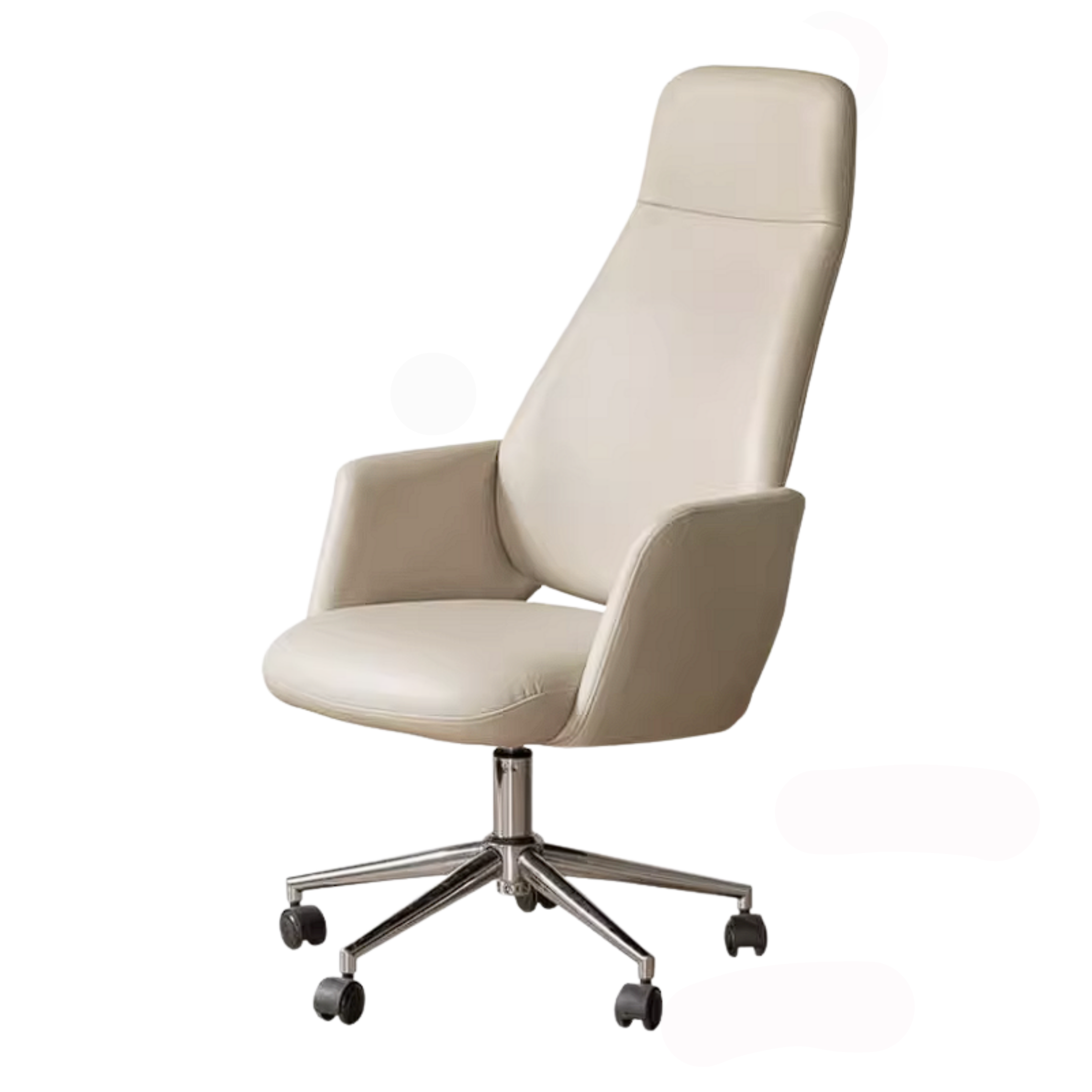 Modern Swivel Chair with Adjustable Ergonomic Minimalist Design