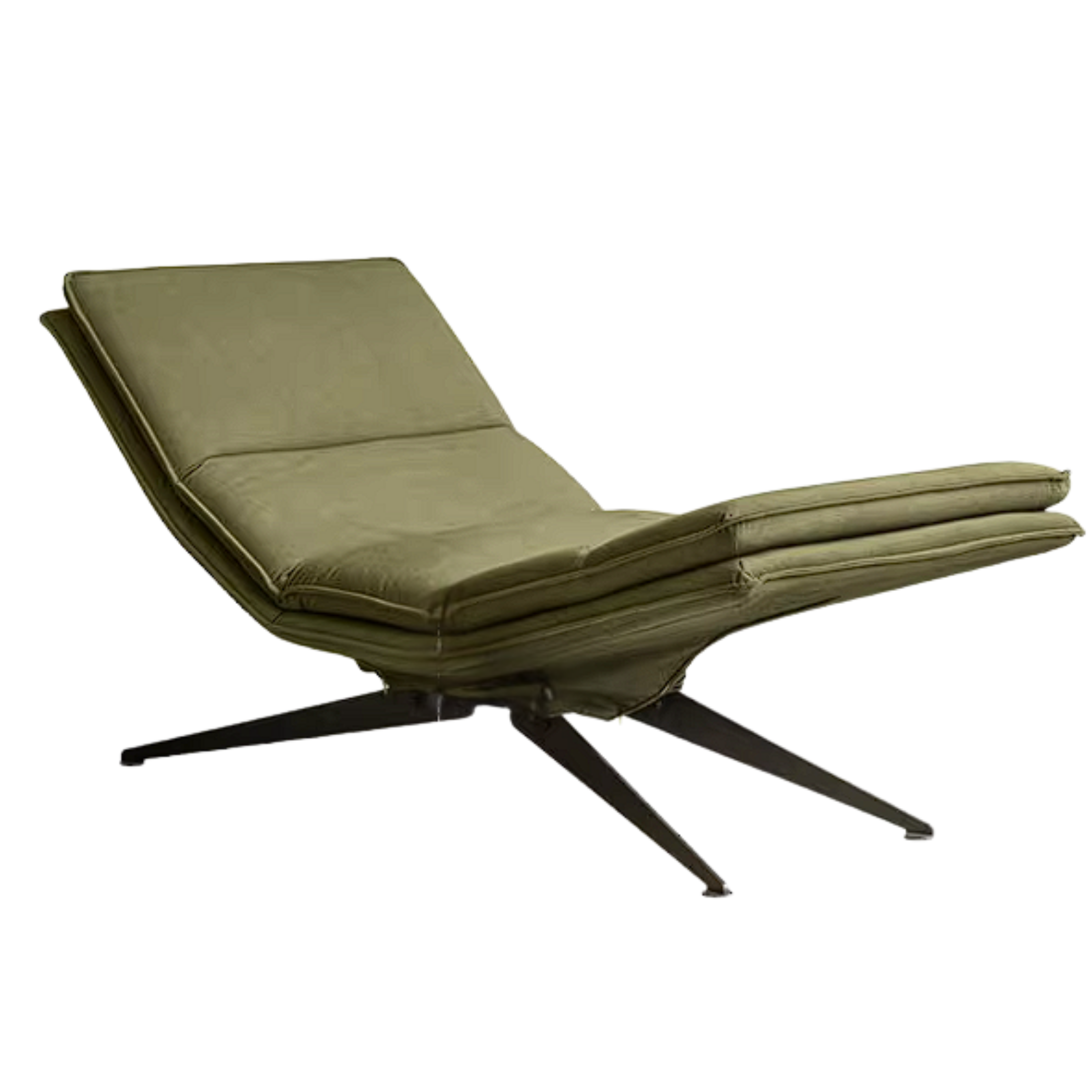 Modern Adjustable Power Reclining Chaise Lounge Chair for Yoga and Relaxation