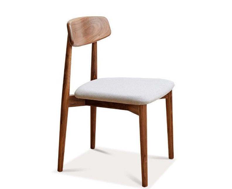 2 pcs set- solid wood dining chair simple modern-