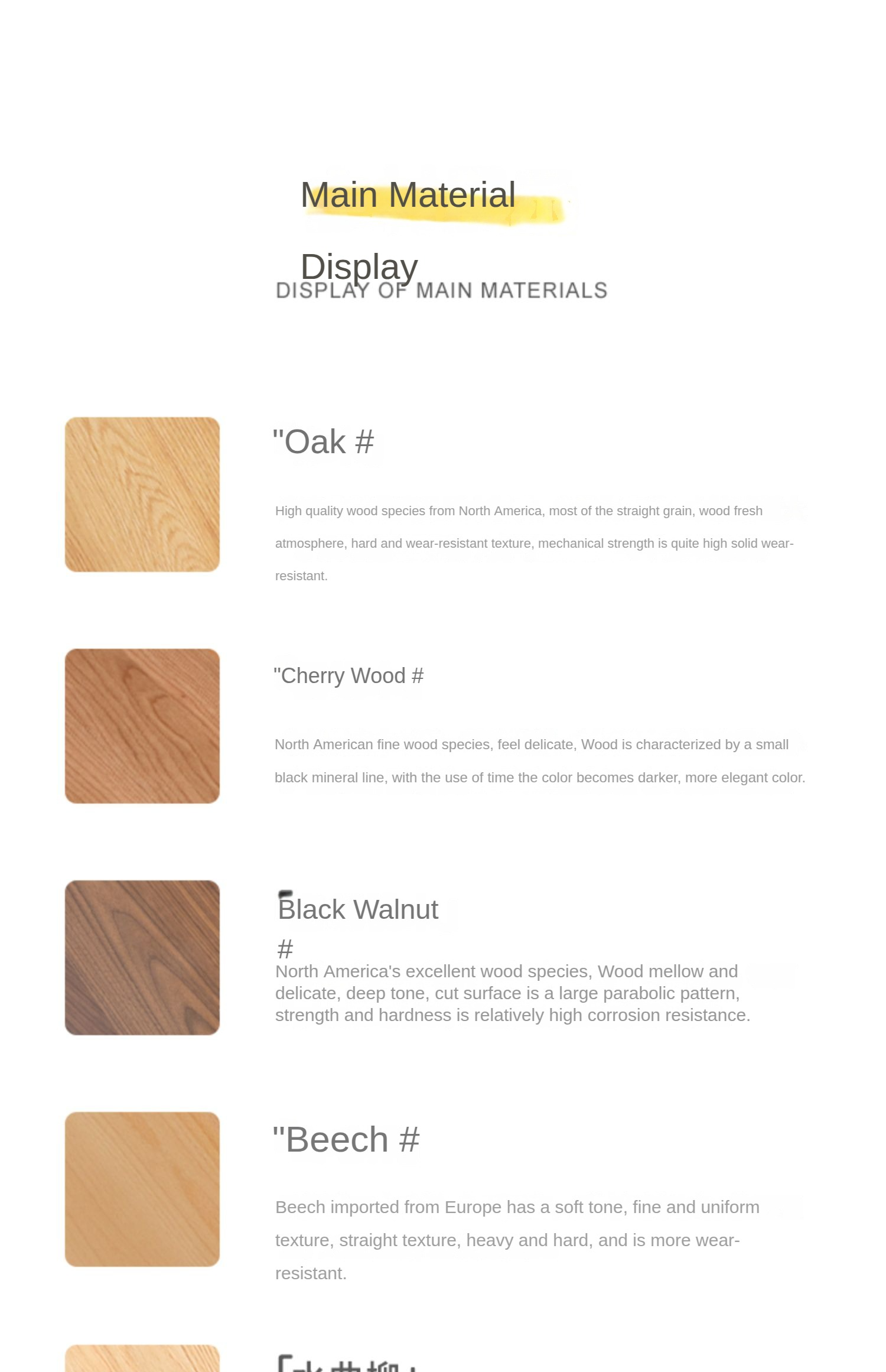 Beech Solid Wood Clothes Rack