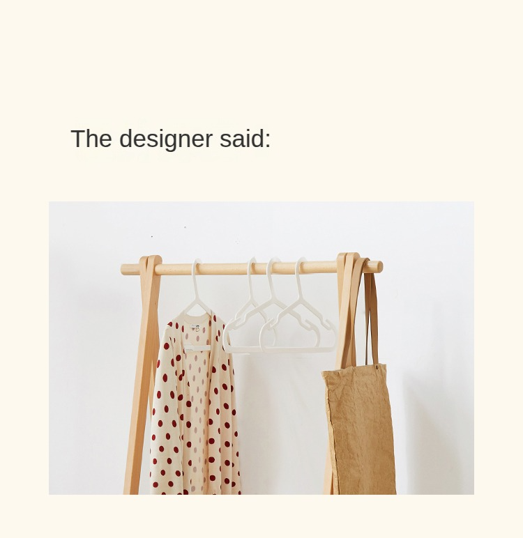 Beech Solid Wood Clothes Rack