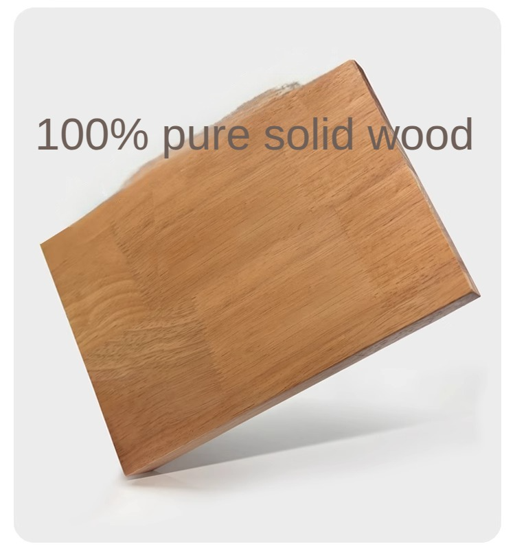 Solid Rubberwood Rectangular Dining Table