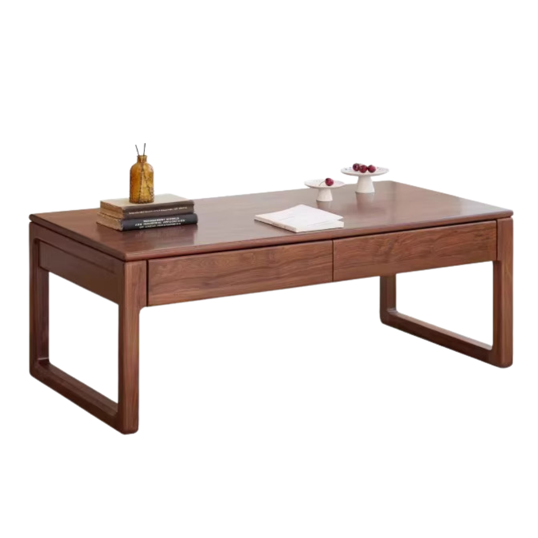 Ash, Black Walnut, Oak Solid Wood Coffee Table