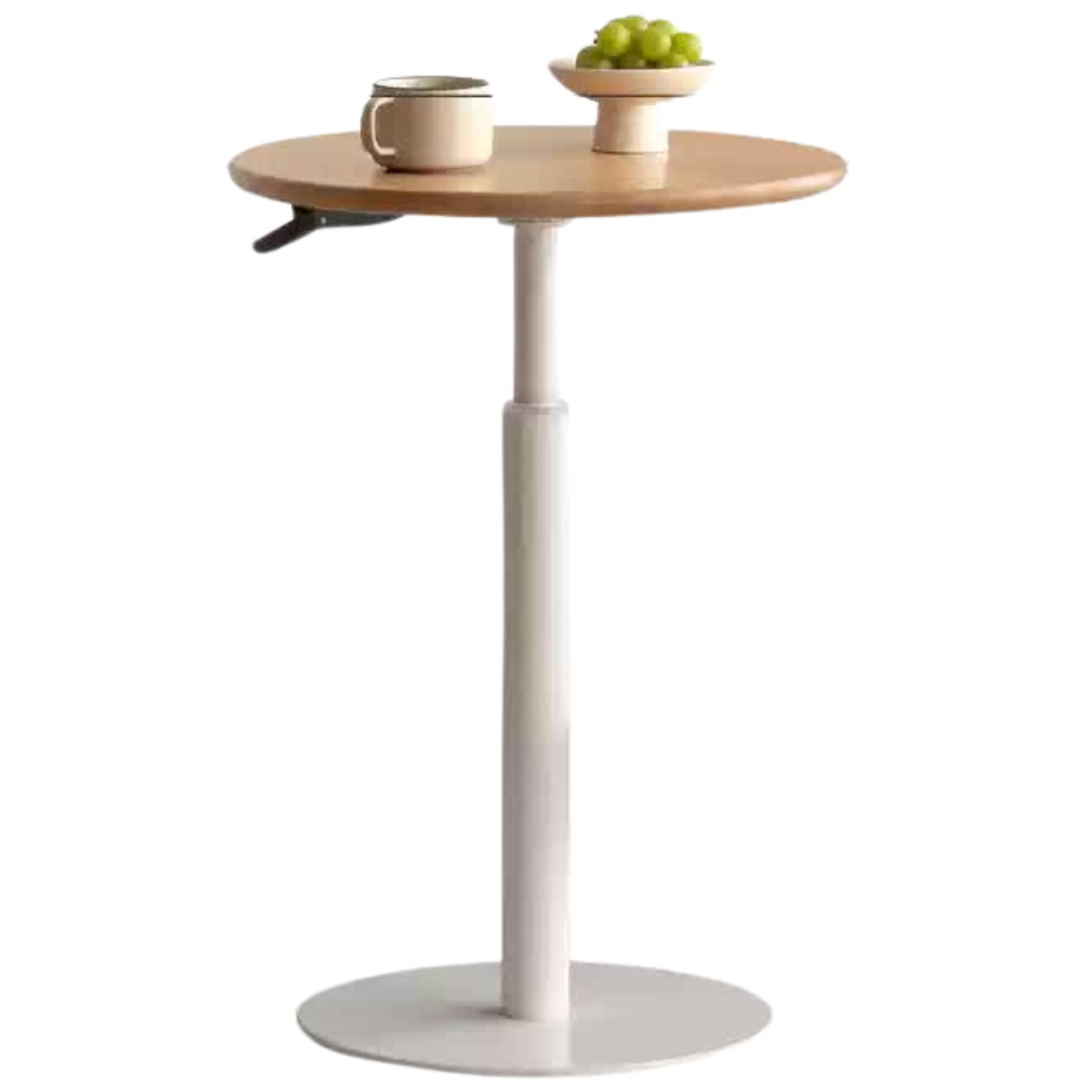 Oak, Black Walnut, Beech Solid Wood Lifting Side Table