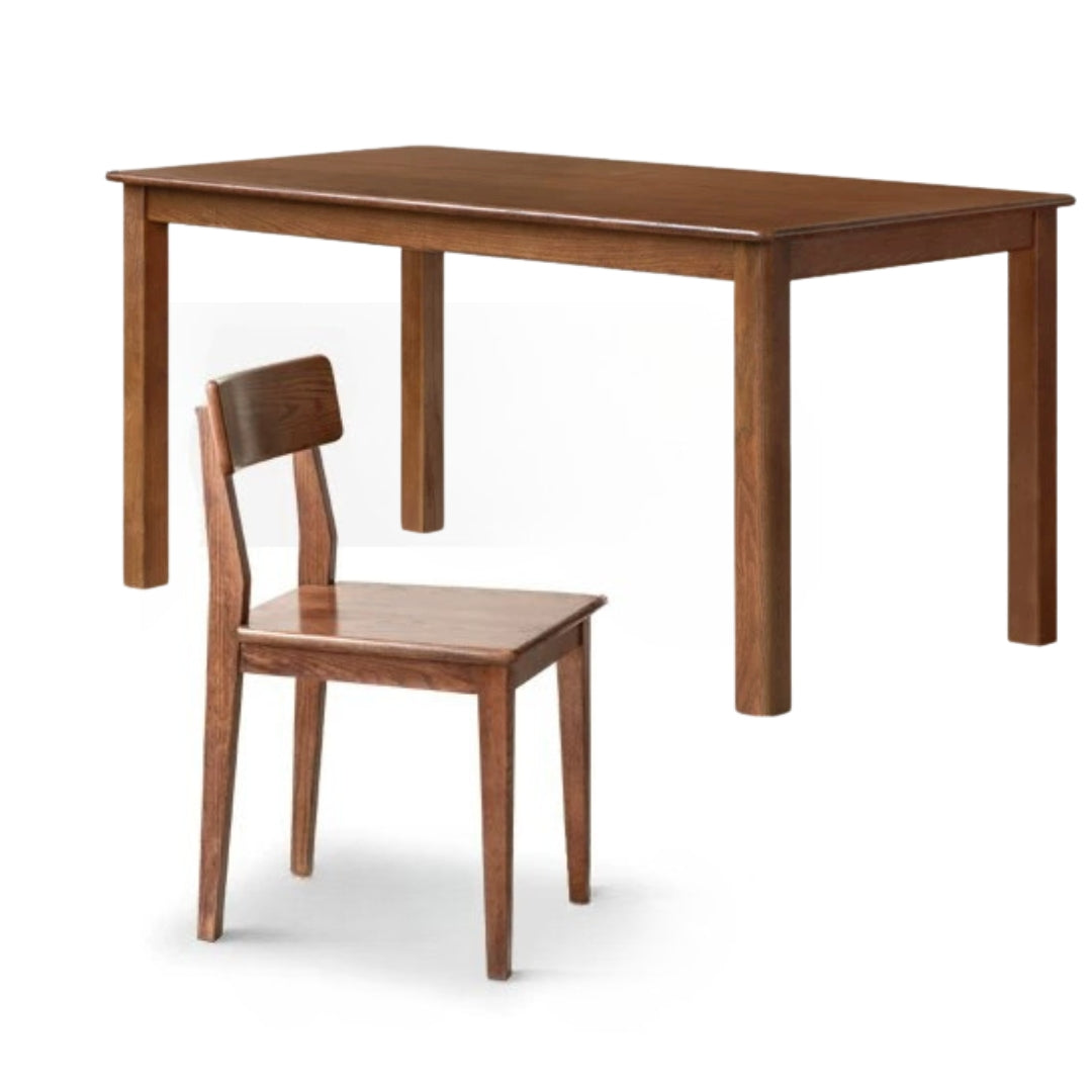 Oak Solid Wood Modern Dining Table