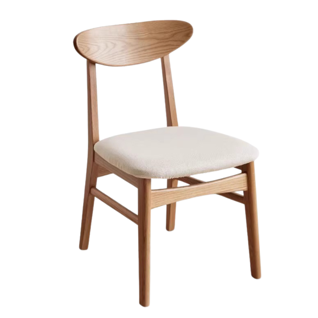 4 pcs set Ash, Oak, Beech Solid Wood - Dining Chair
