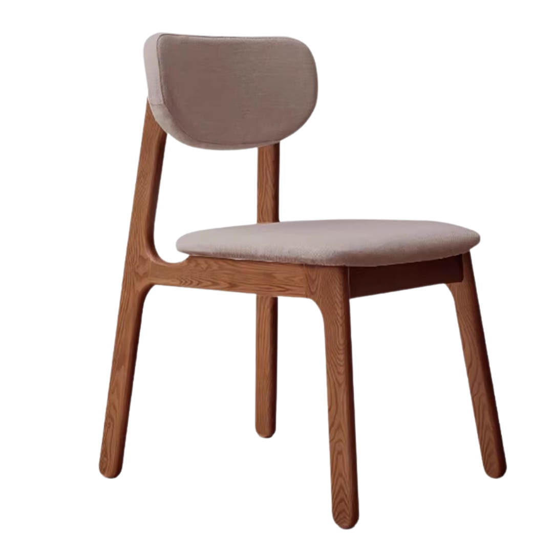 Black Walnut, Ash, Oak Solid Wood Dining Chair 4 Pcs Set