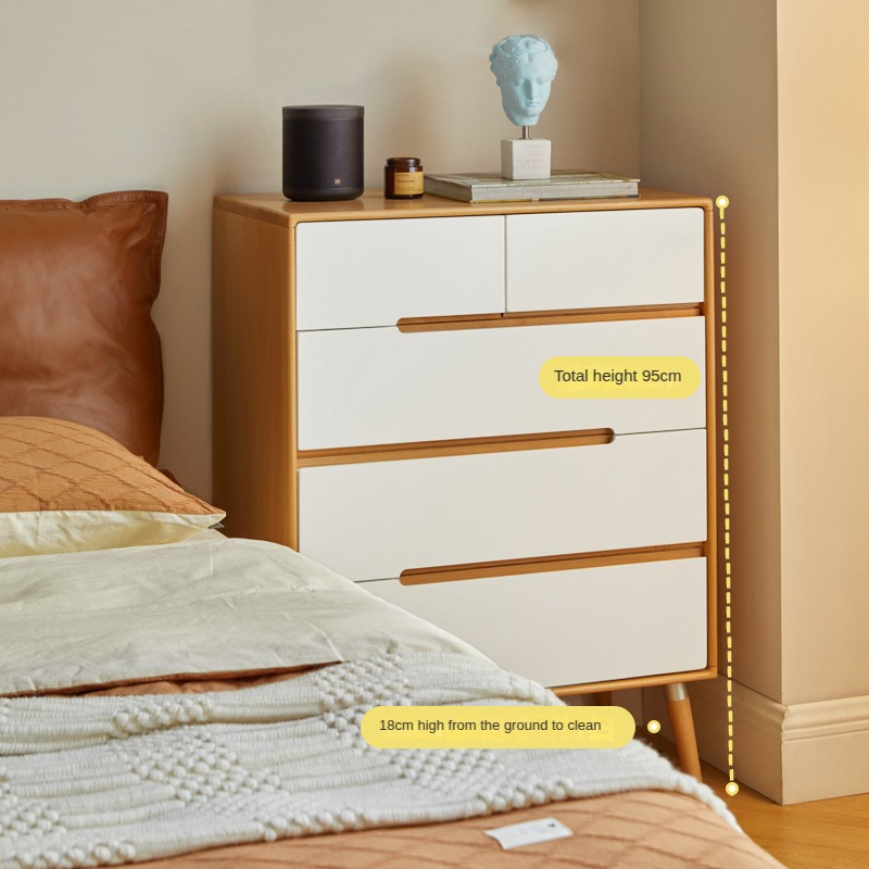 Poplar Solid Wood Chest of Drawers