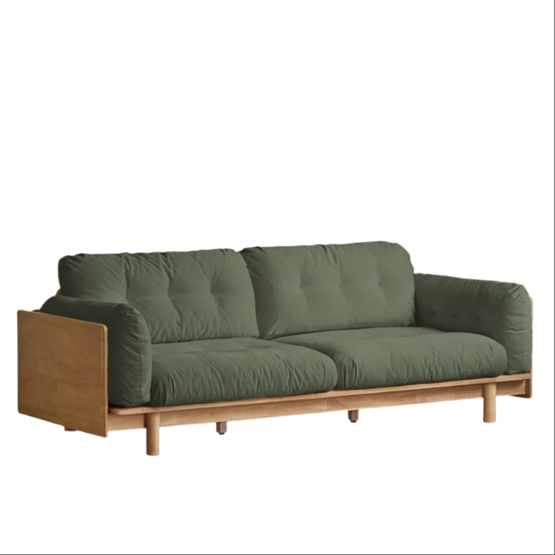 Rubber Solid Wood Modern Soft Sofa