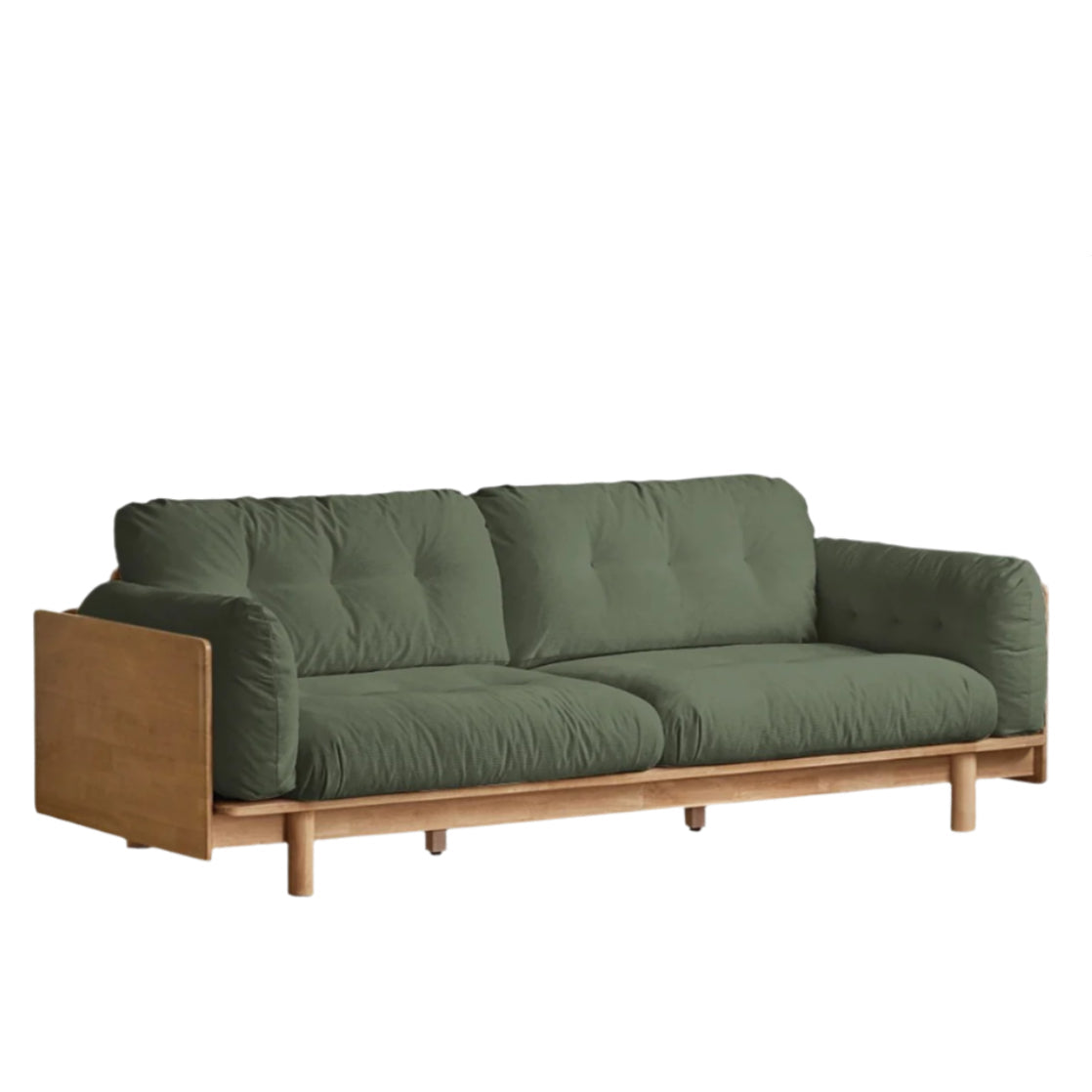 Rubber Solid Wood Modern Soft Sofa