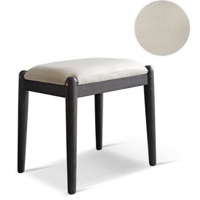 Oak, Birch Solid Wood Makeup Stool