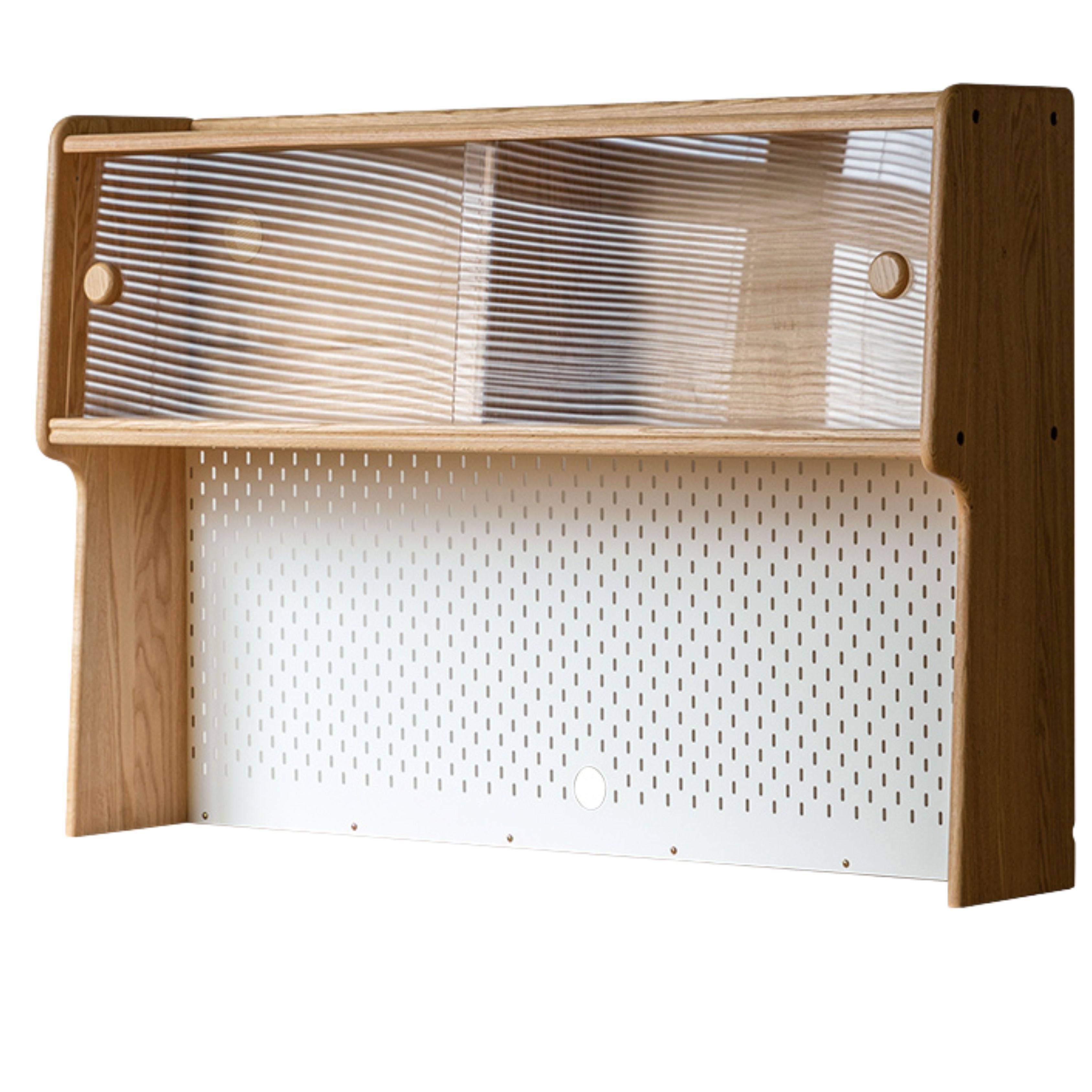 Beech, Oak, Poplar Solid Wood Study Desk with Shelf