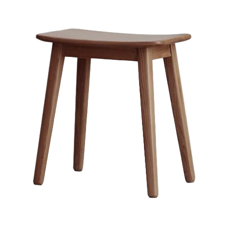 Ash, Oak Solid Wood Modern Makeup Stool