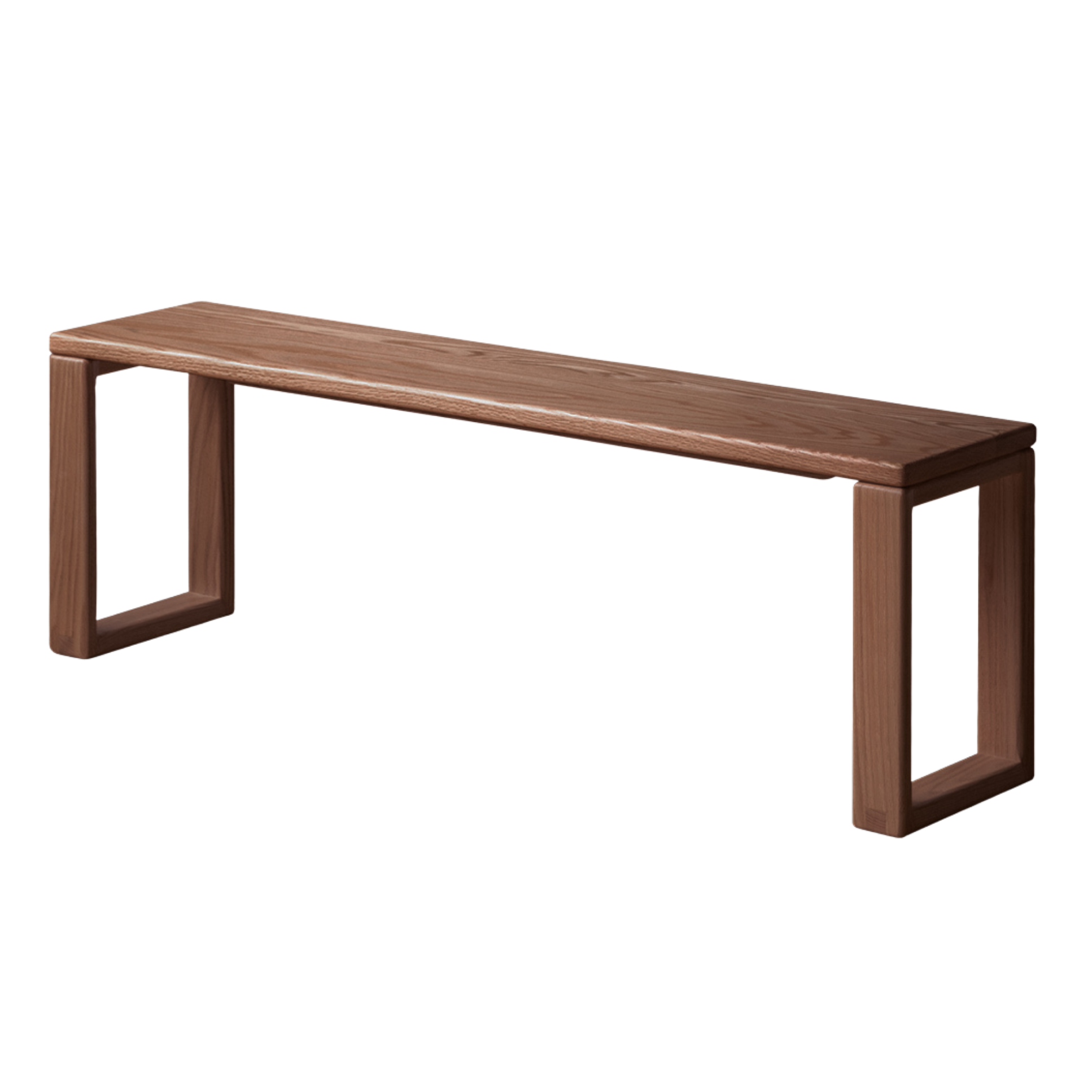 Ash, Oak, Cherry, Beech Solid Wood Long Bed end Bench