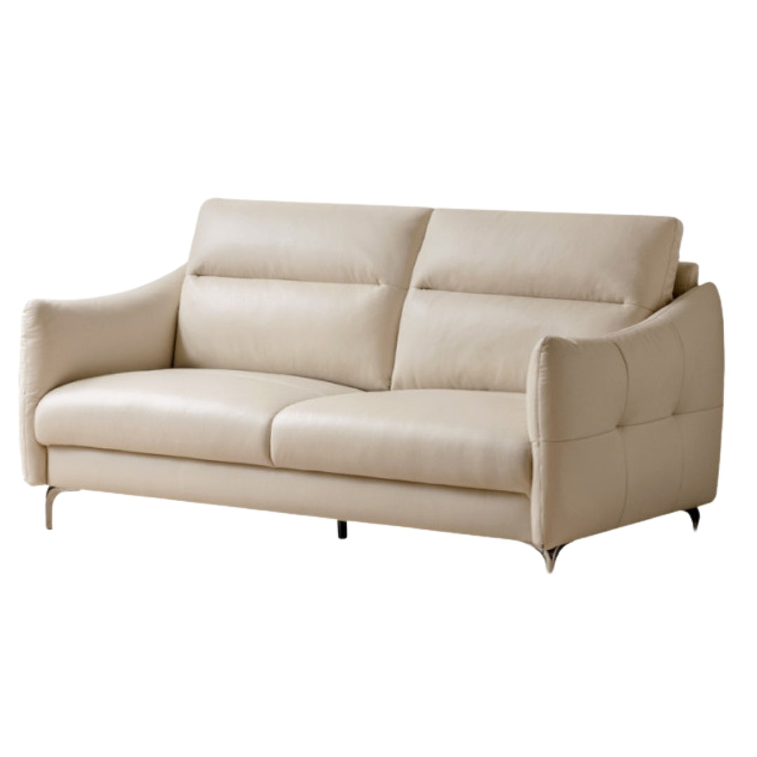 Genuine Top-Grain Leather Sofa – Modern