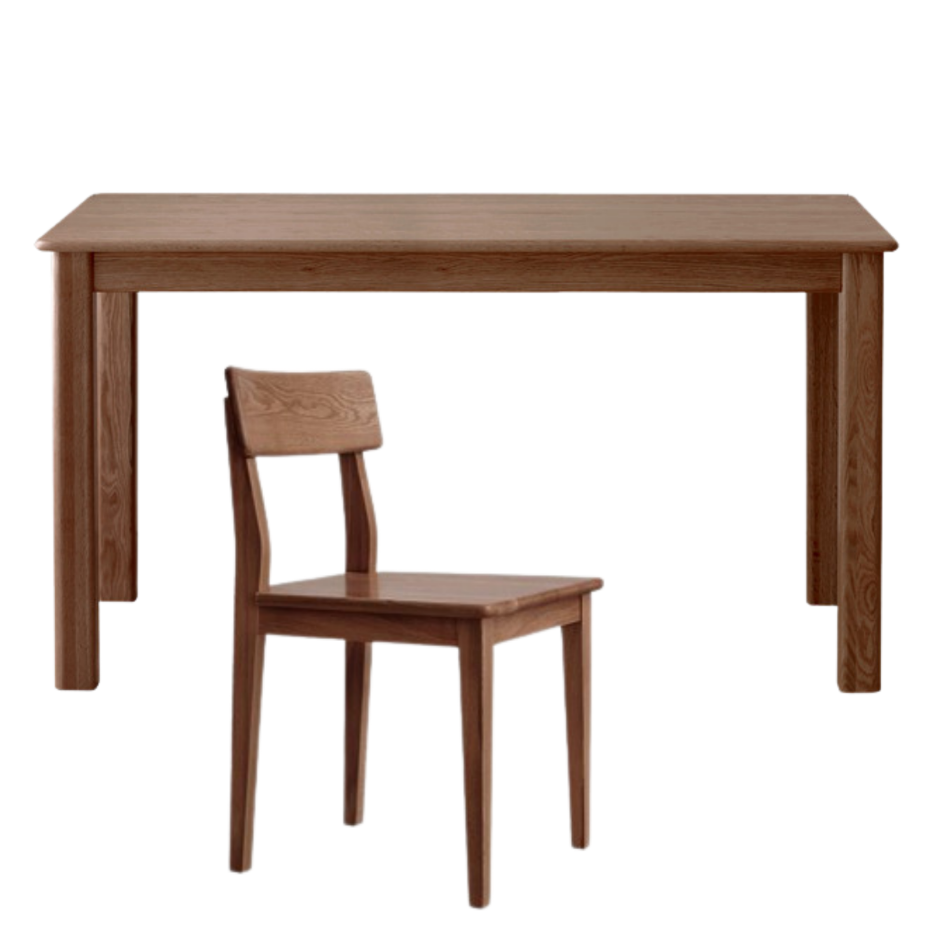 Ash, Oak Solid Wood Modern Dining Table