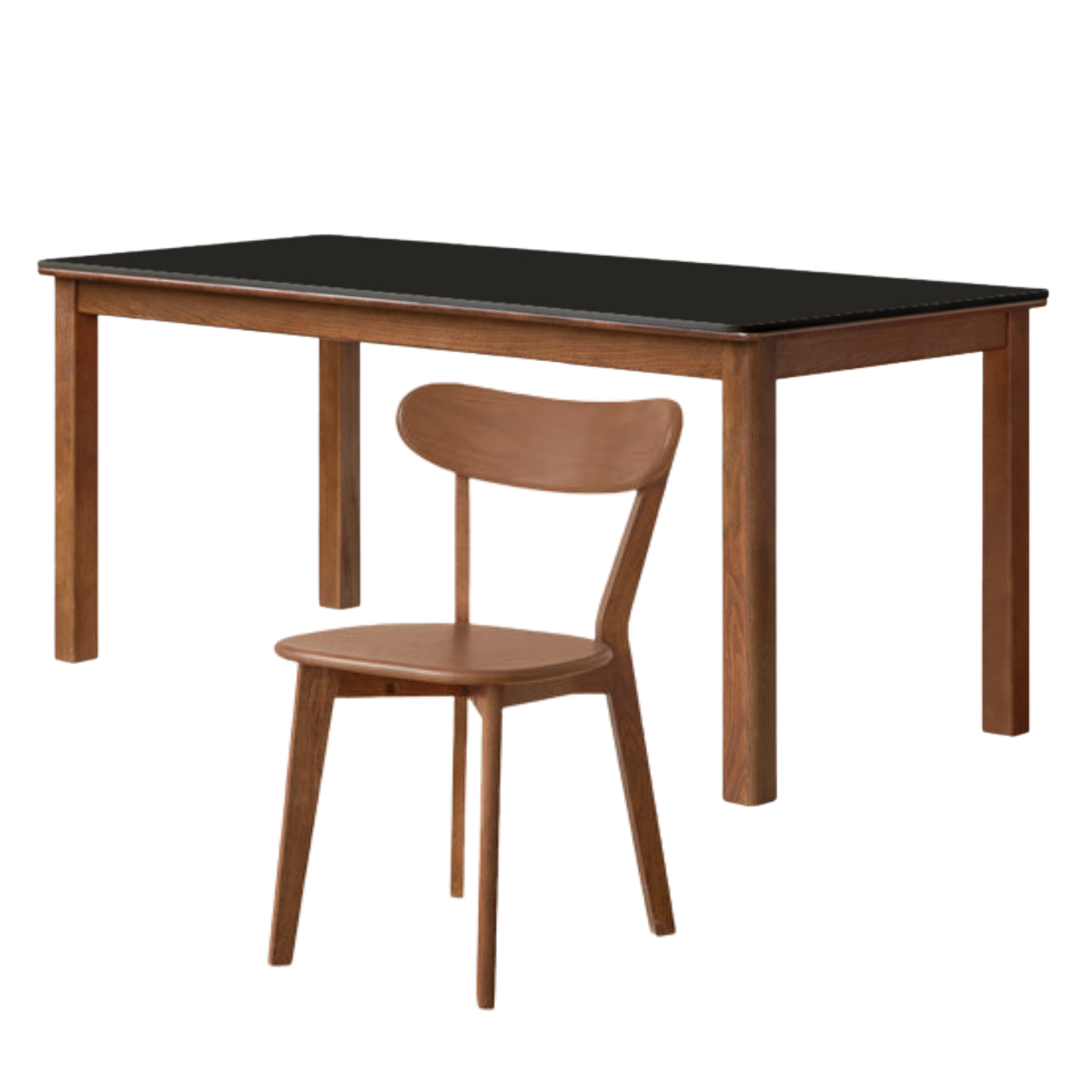 Ash, Oak Solid Wood Modern Dining Table