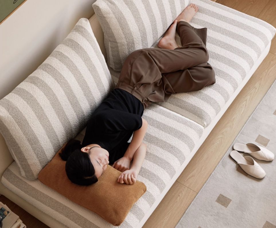 Natural, healthy Cotton Linen Fabric Sofa