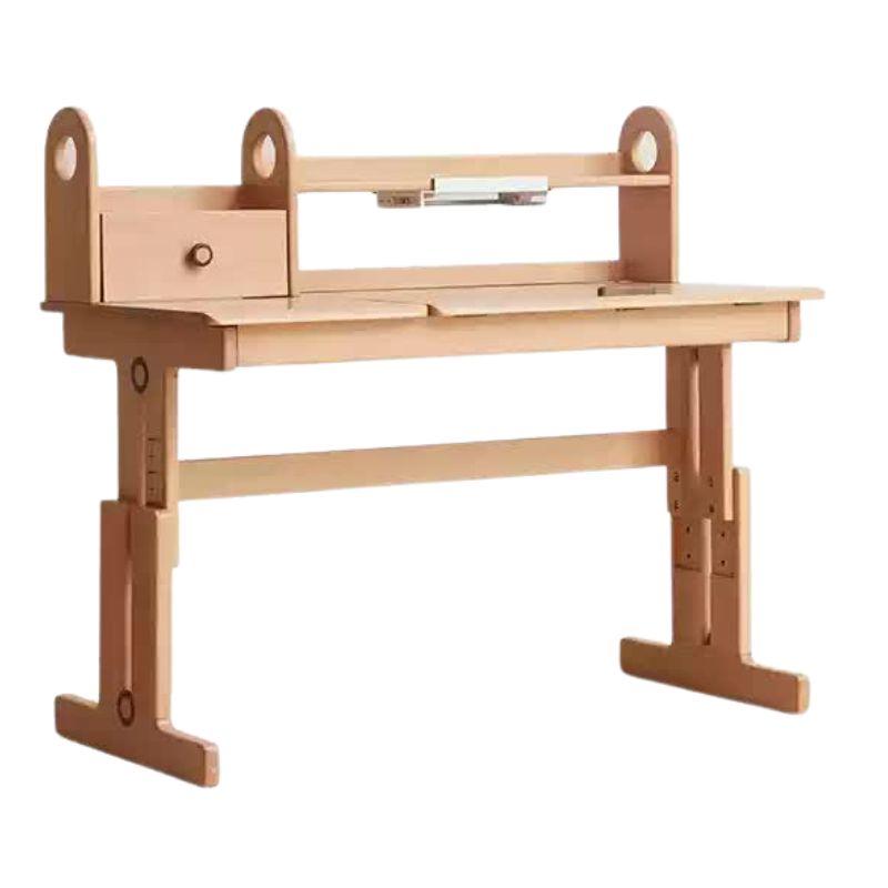 Beech Solid Wood Children's Study Table.