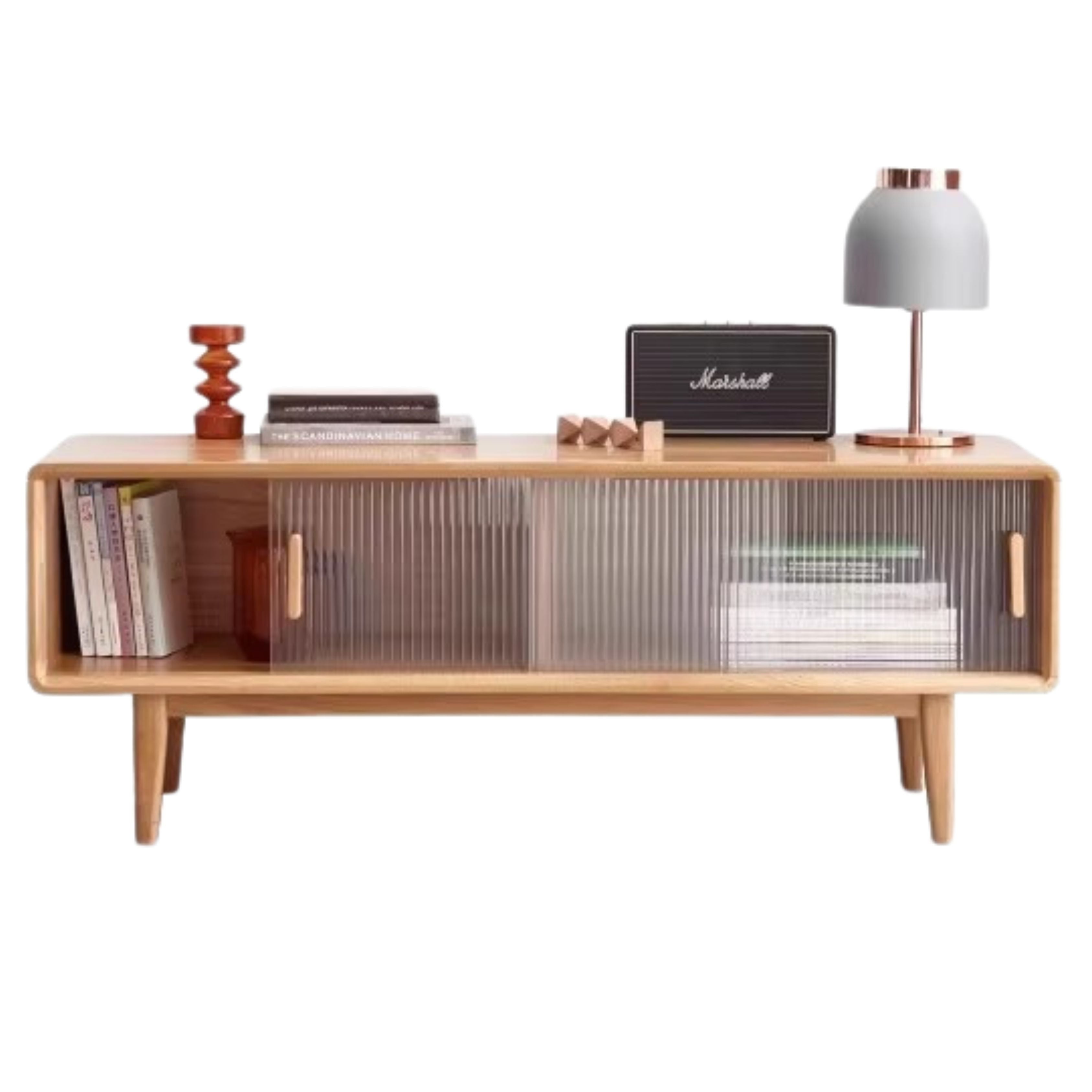 Oak Solid Wood TV Stand