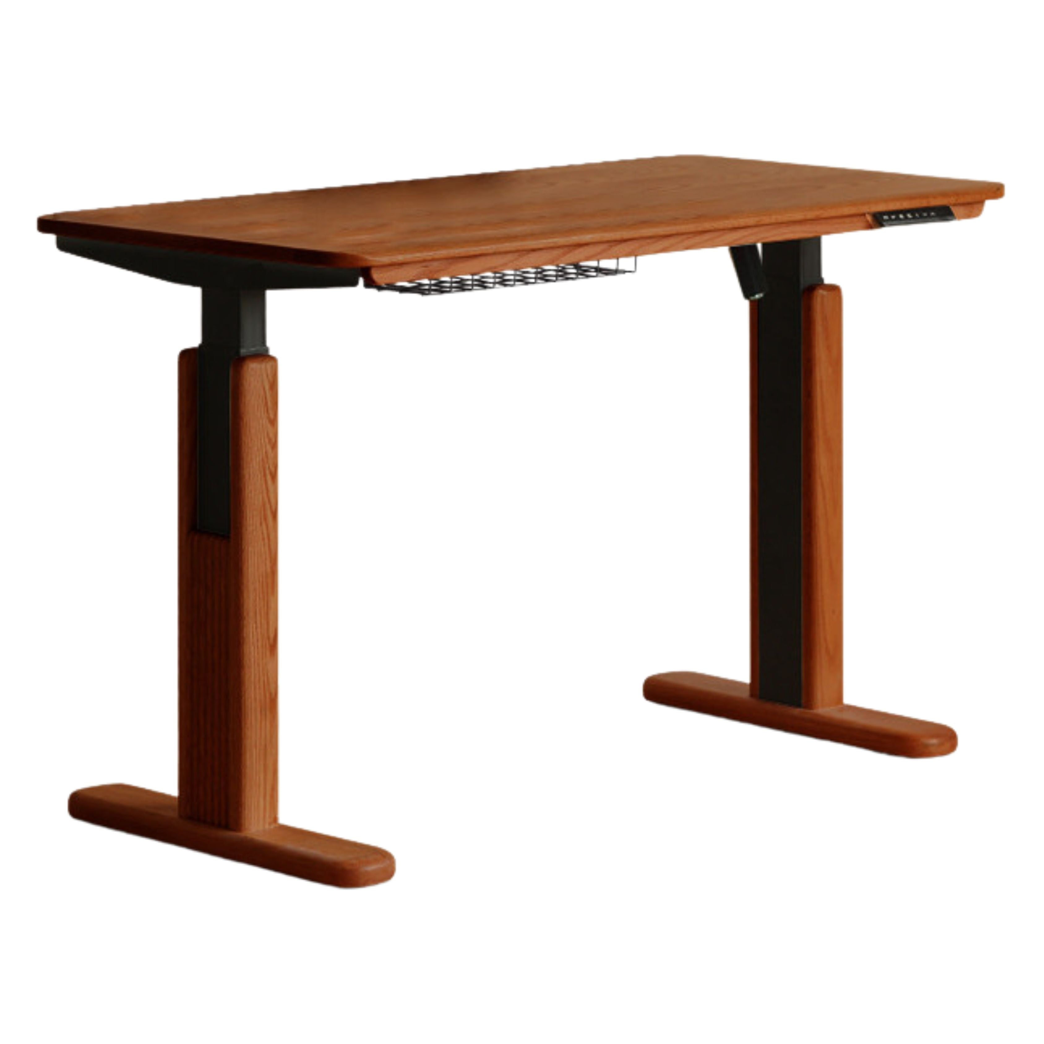 Black Walnut, Oak, Sandalwood, Ash Solid Wood Electric Elevating Desk