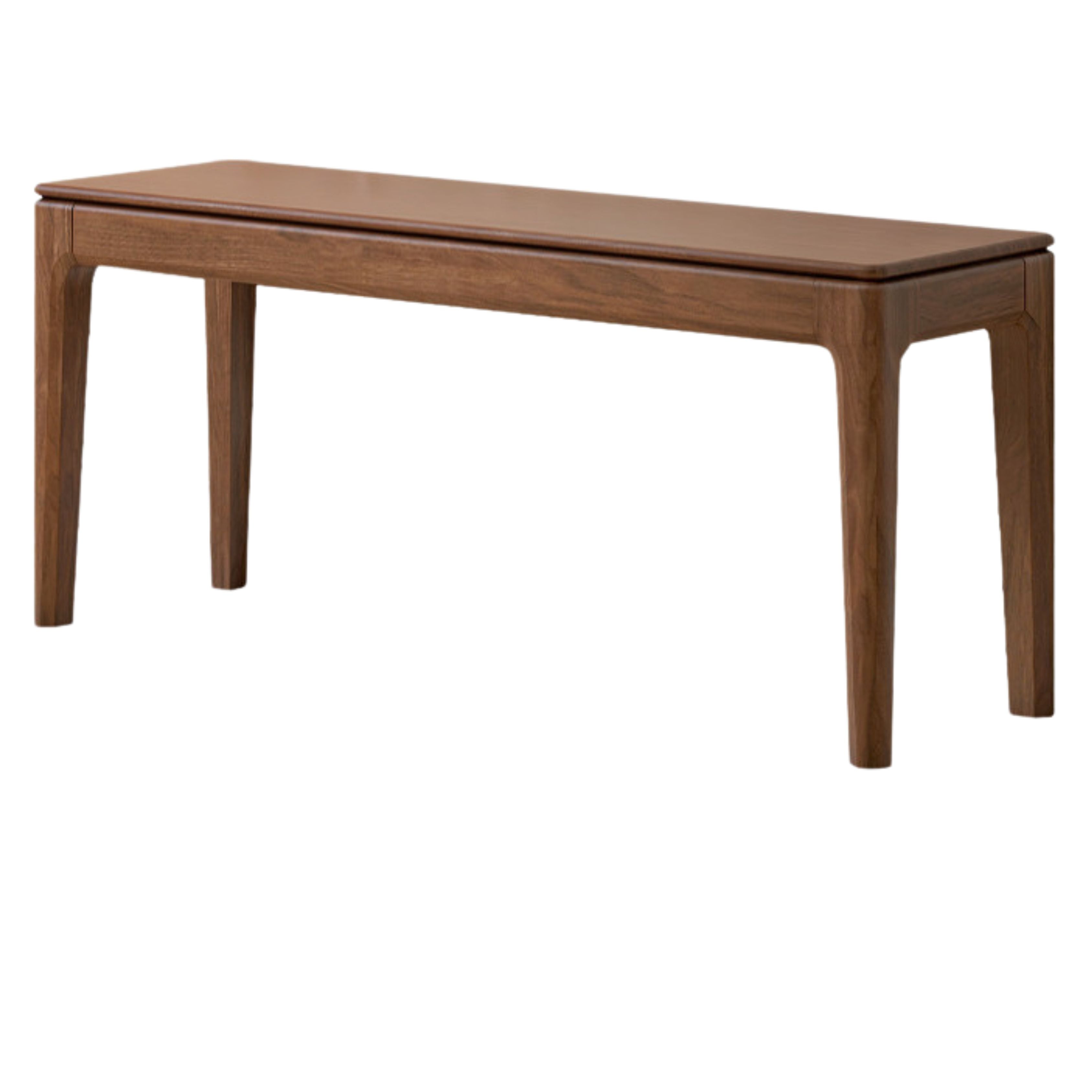 Black Walnut Solid Wood Nordic Long Bench