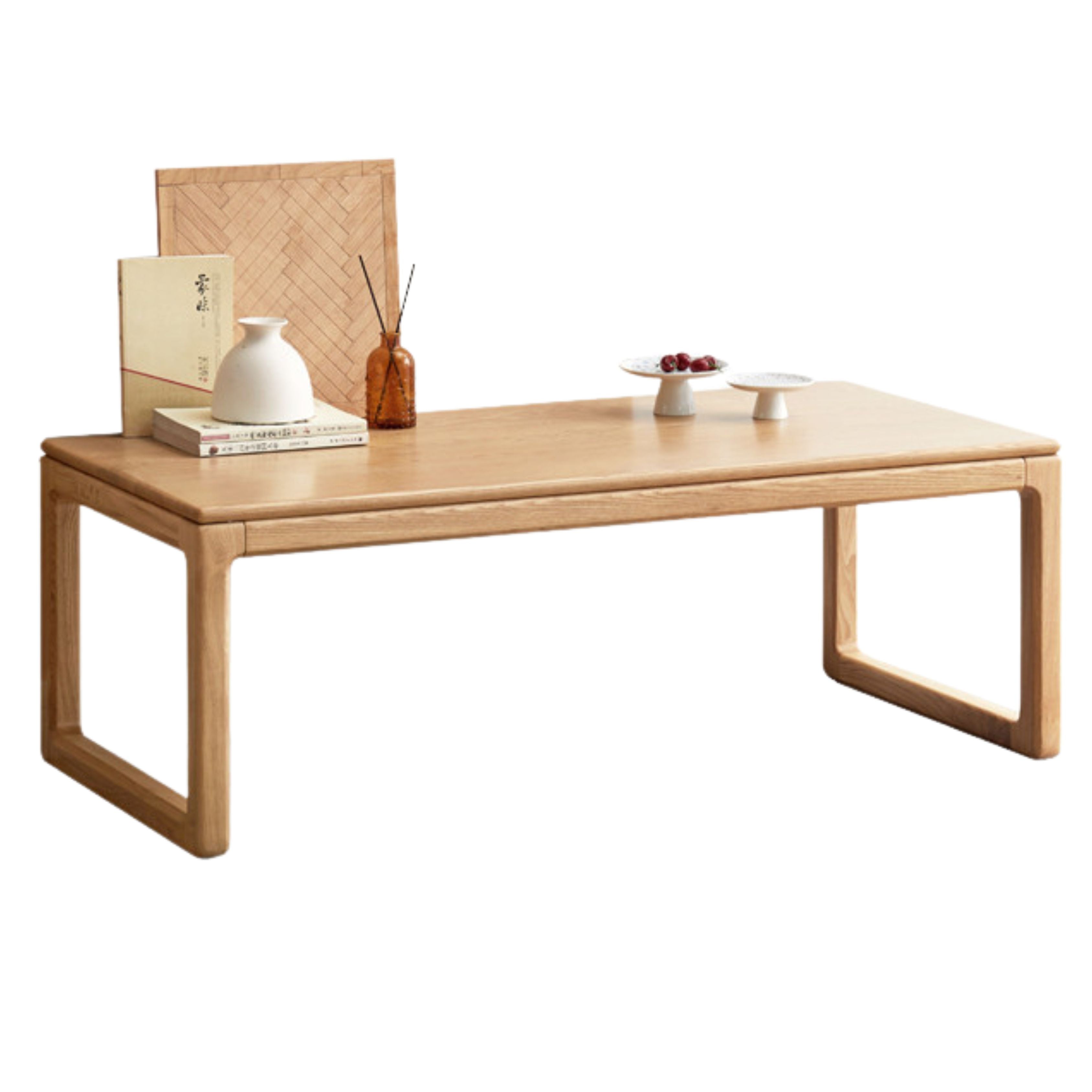 Oak, Black Walnut, Ash Solid Wood Japanese Style Tea Table