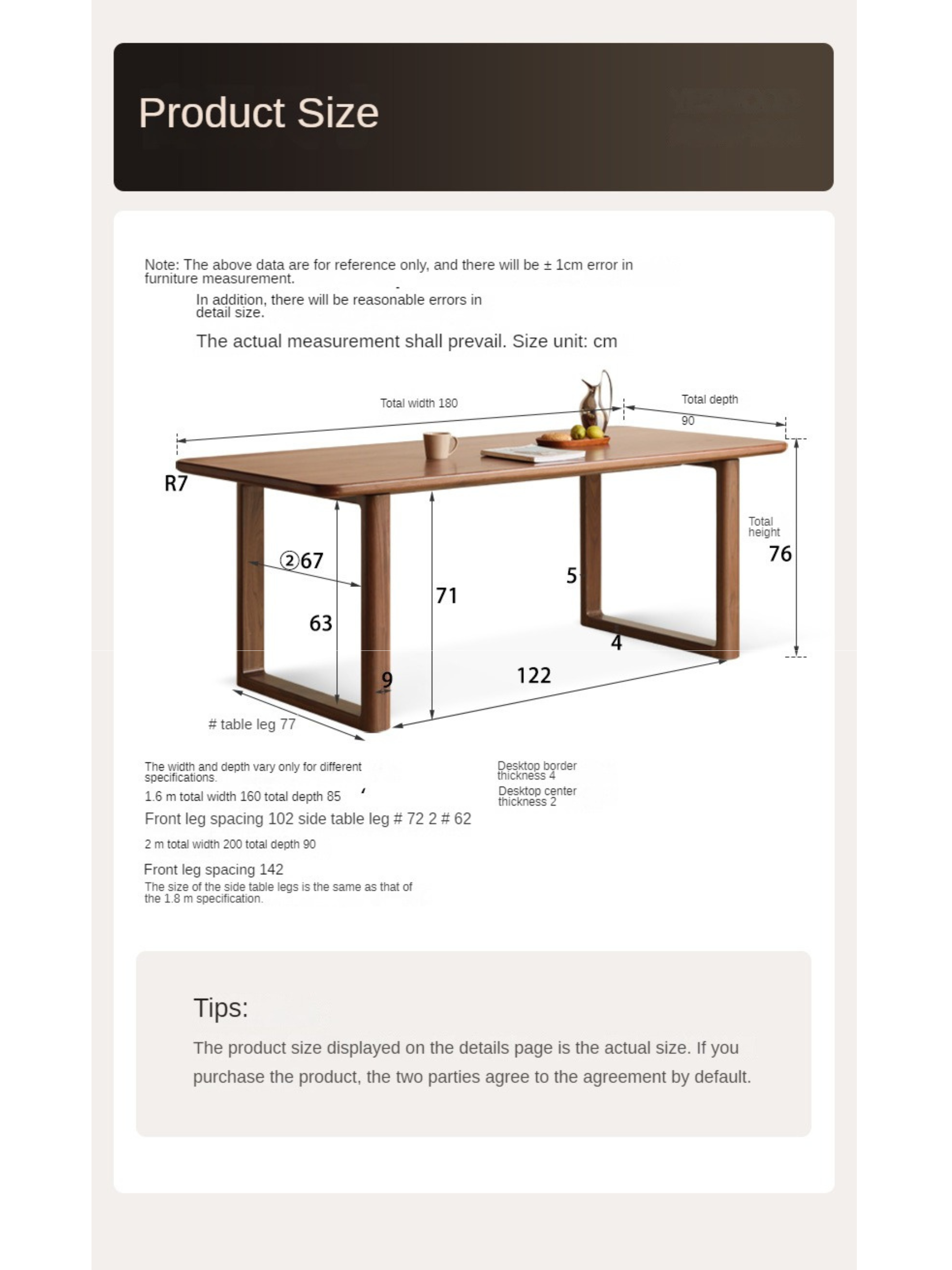 Oak, Ash, Black Walnut Solid Wood Full Large Plate Dining Table
