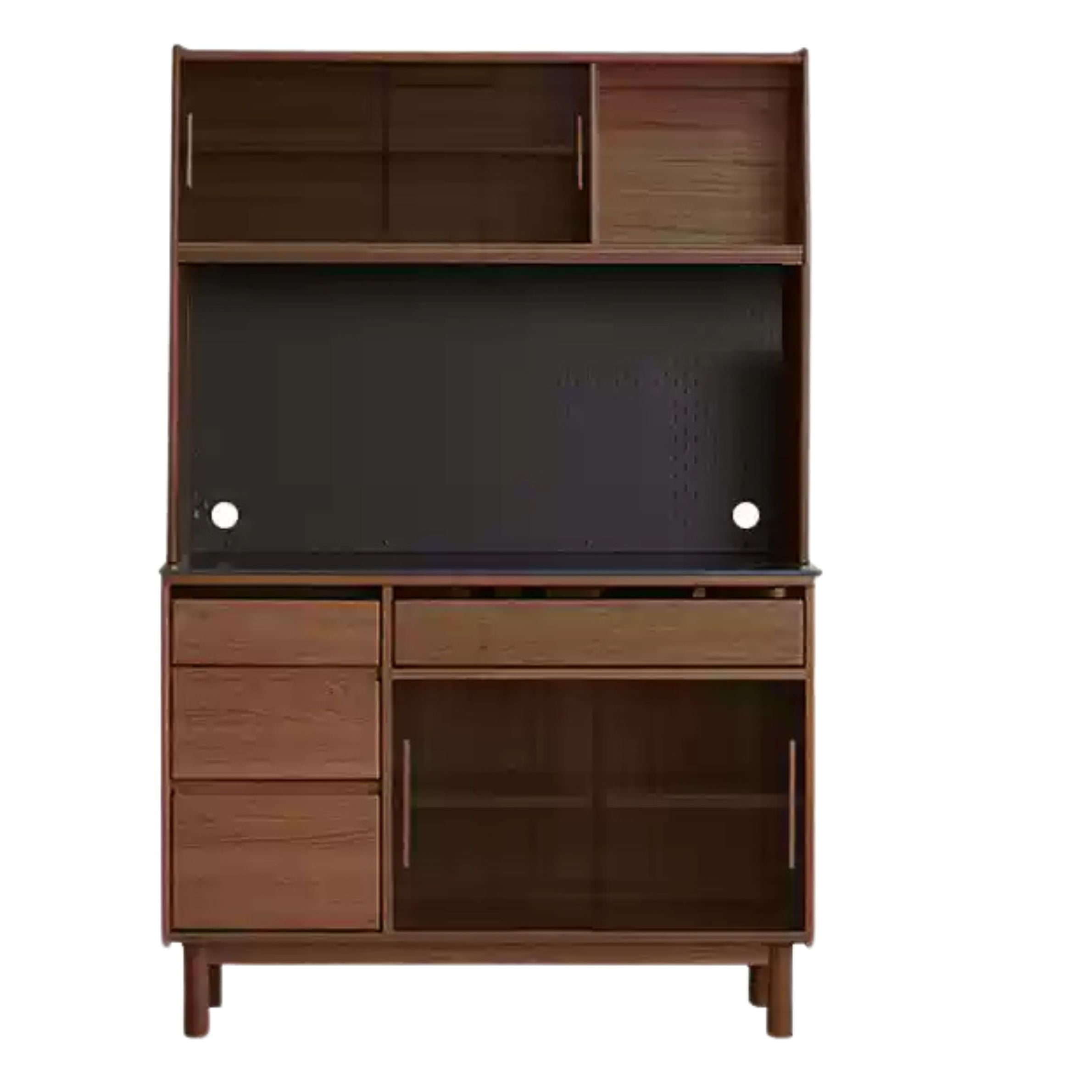 Oak, Ash Solid Wood Modern Rock Board Sideboard